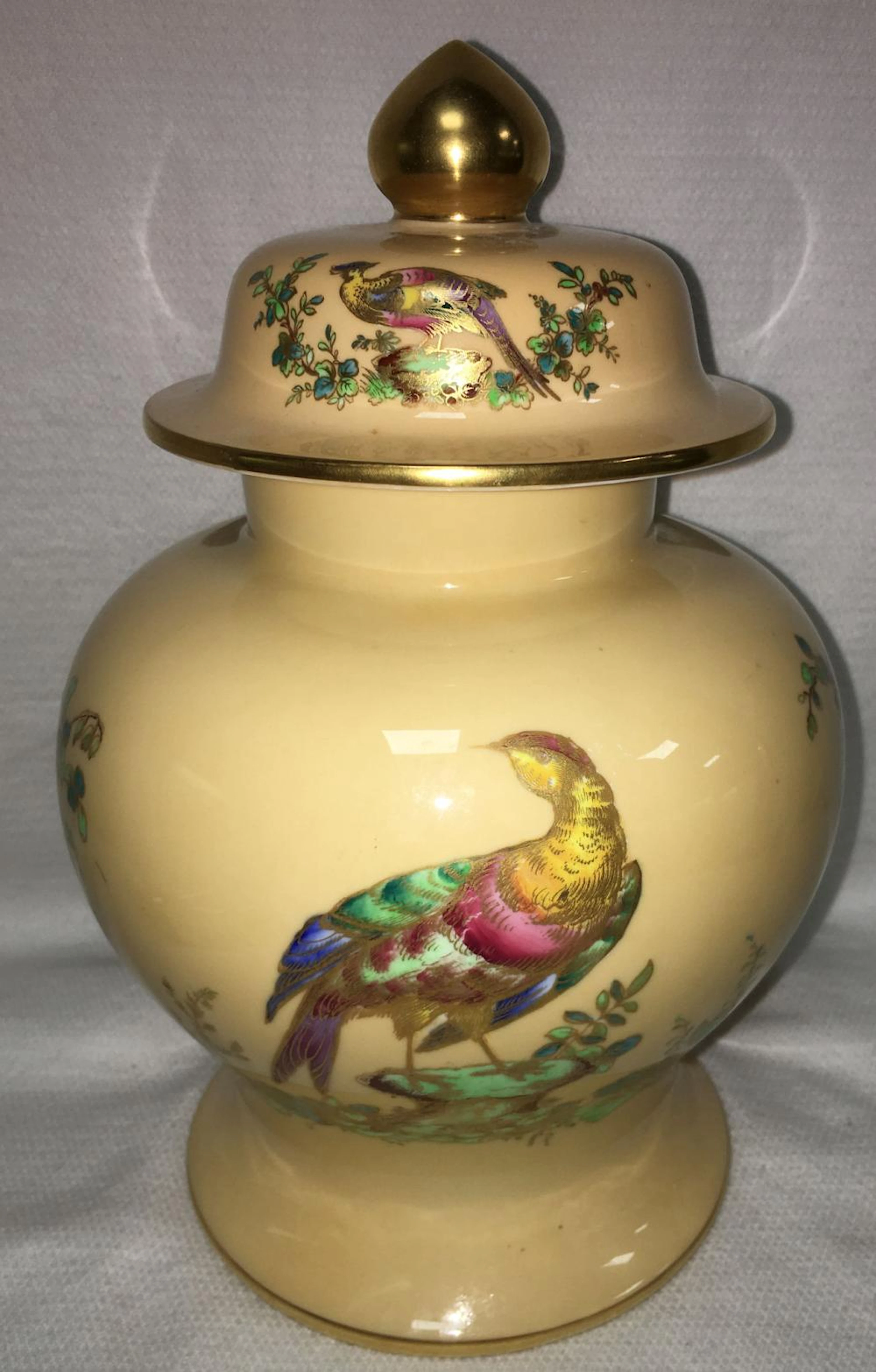 Spode Copeland China England Covered Jar