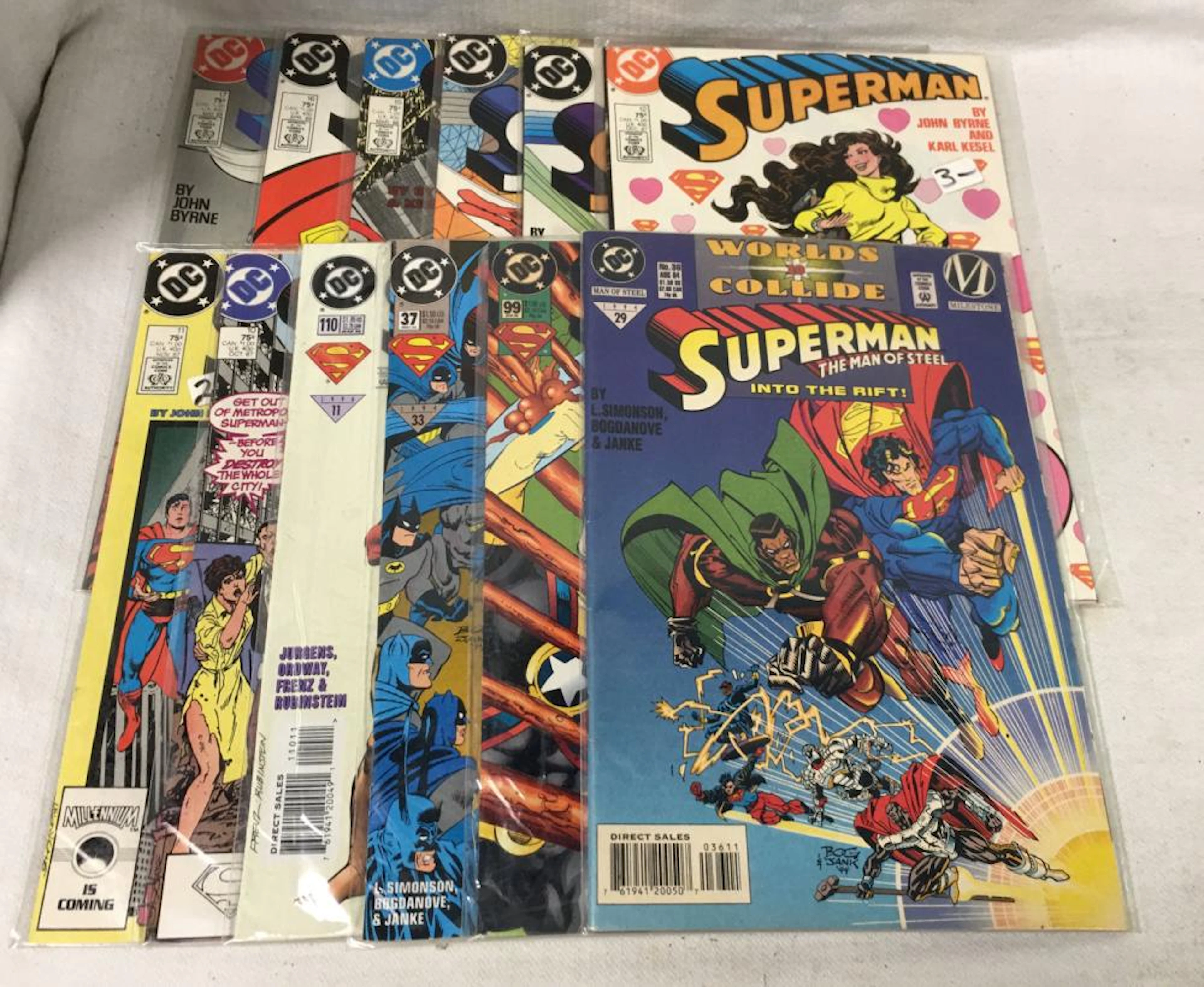 12 Comic Books, Dc Superman