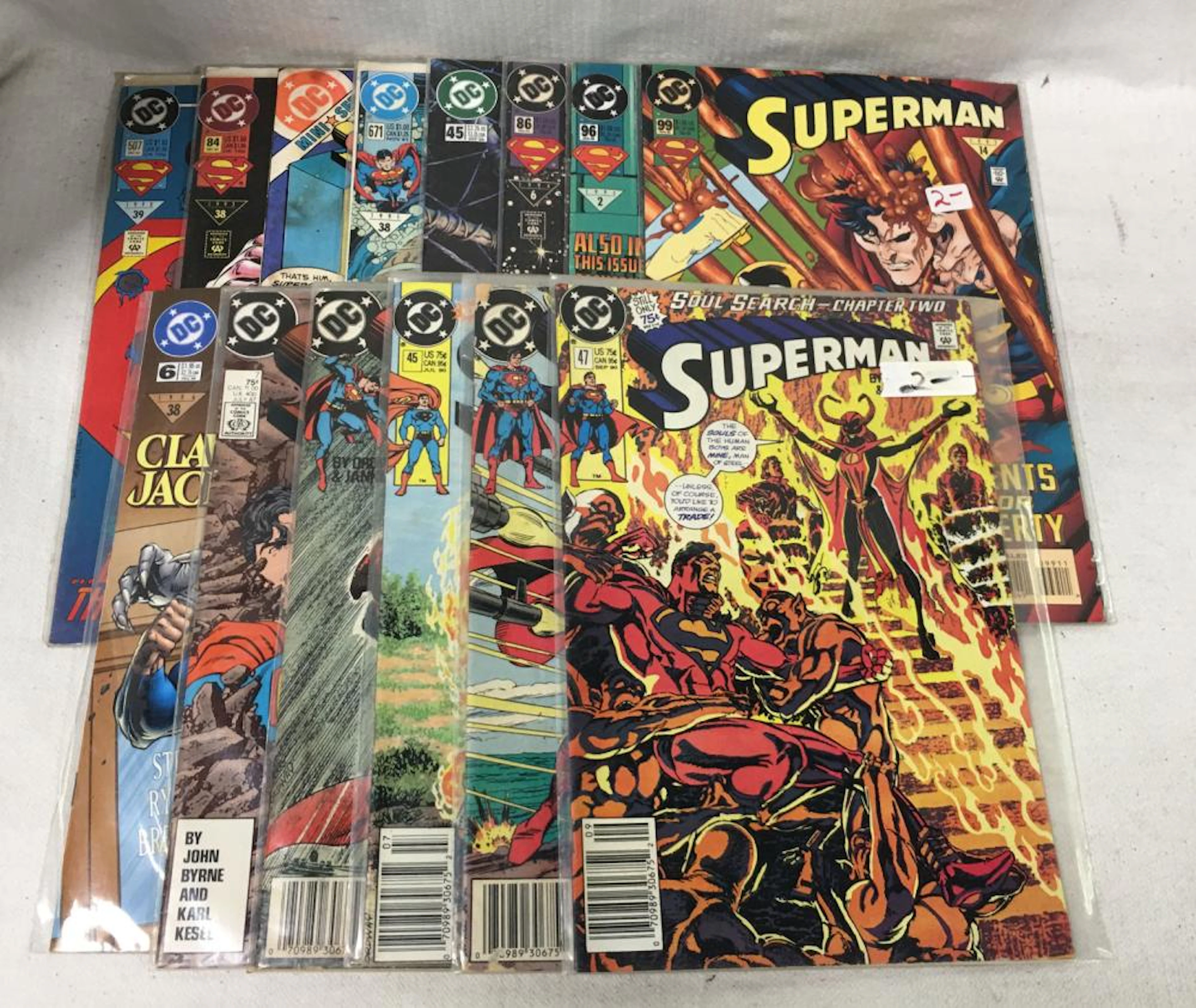 14 Comic Books, Dc Superman