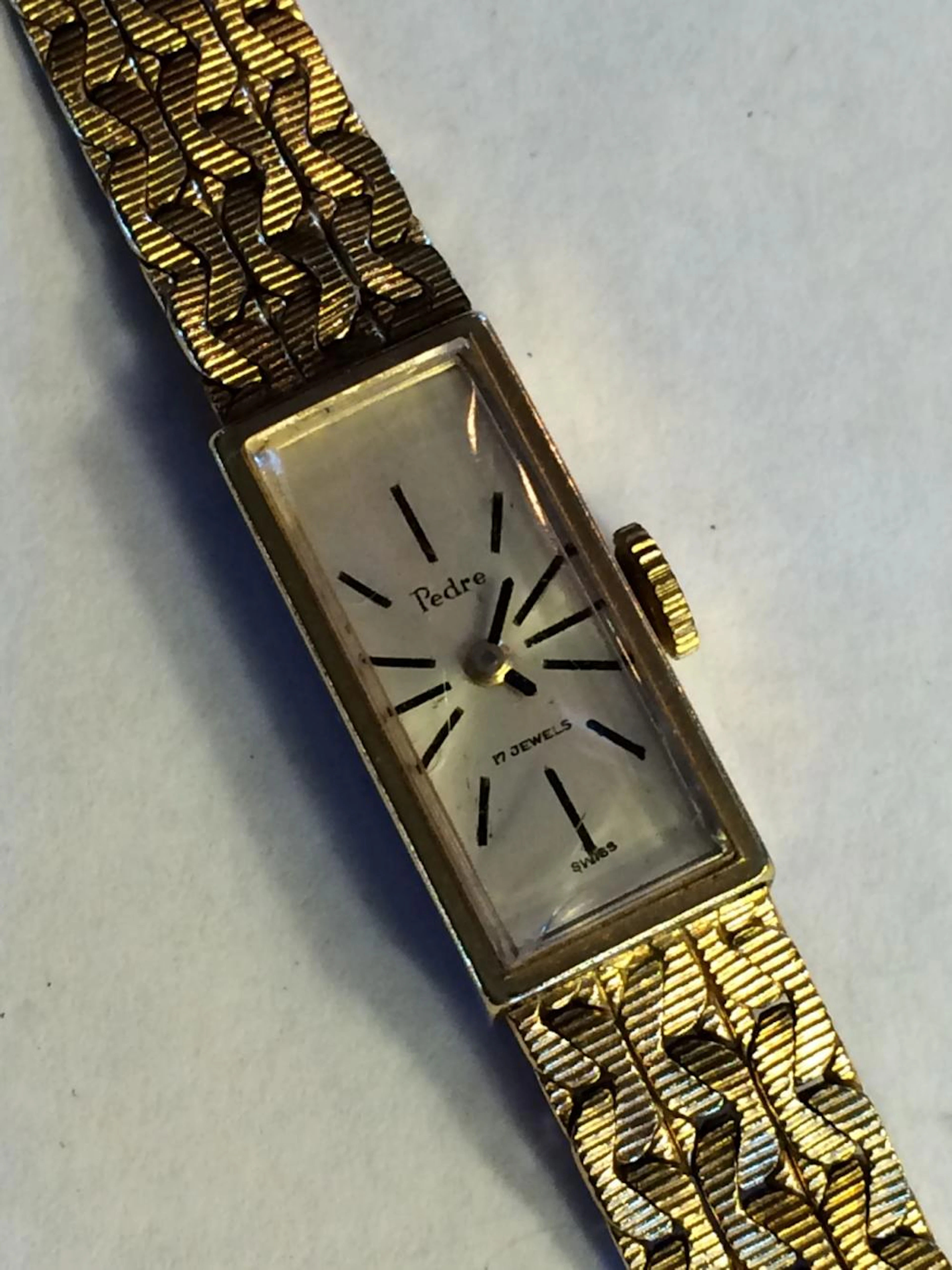 Pedre 17 Jewel Wrist Watch