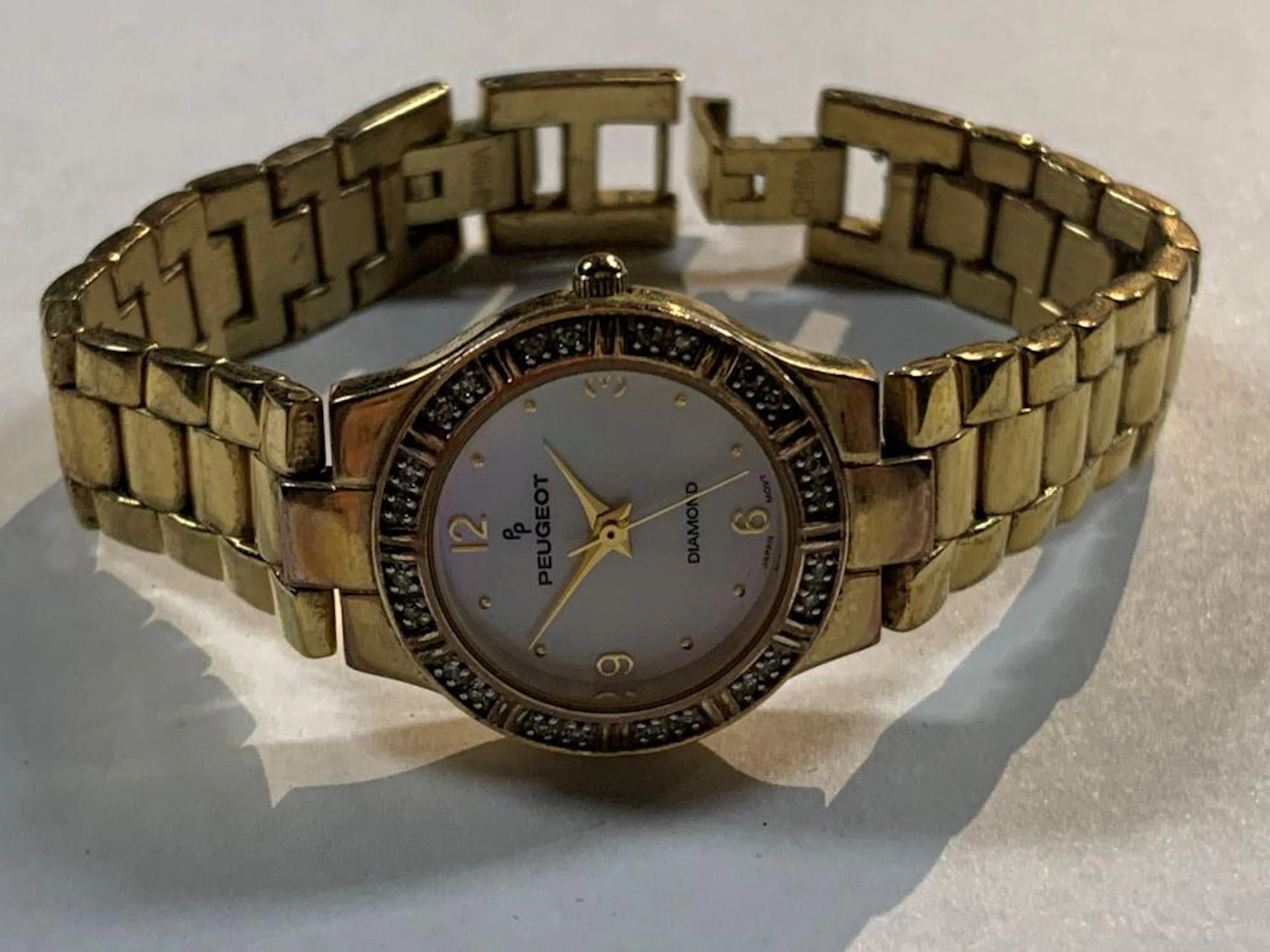 Ladies Diamond Peugeot Watch