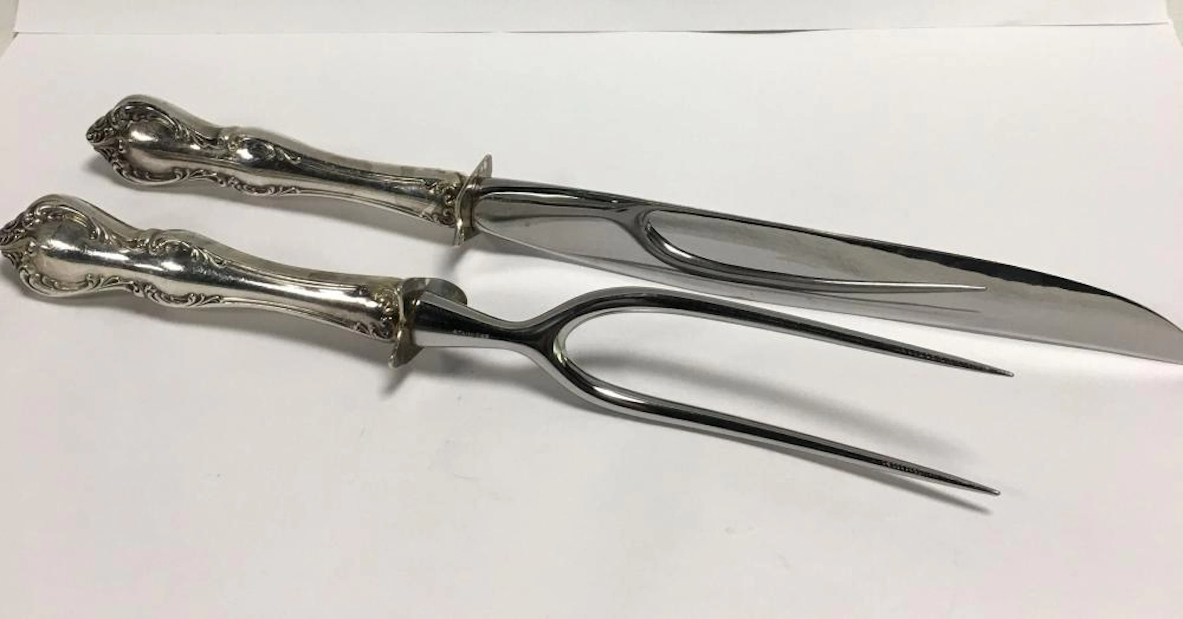 Towle Sterling Silver & Stainless Carving Set