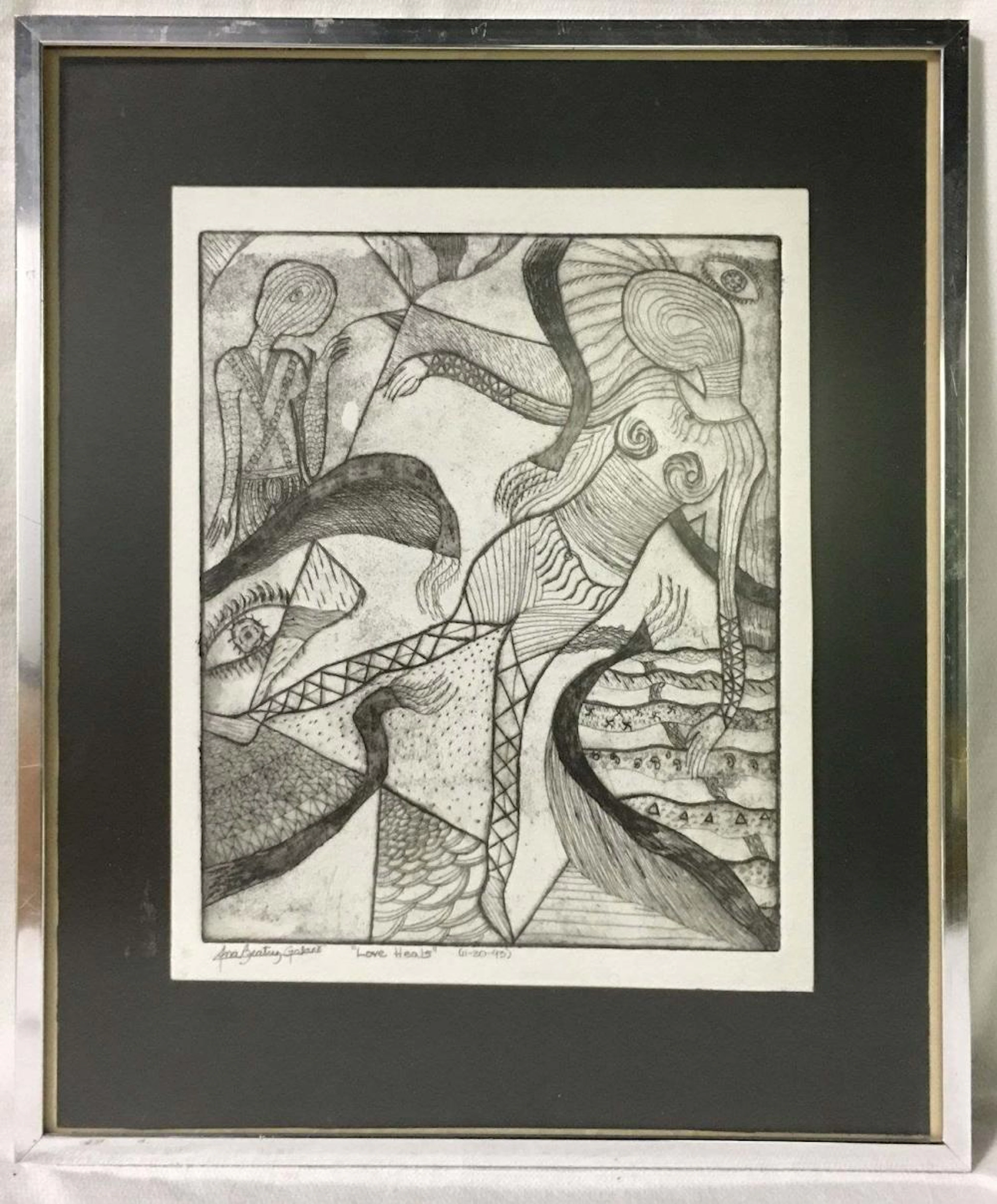 Ana Beatriz Galano Print, Love Heals