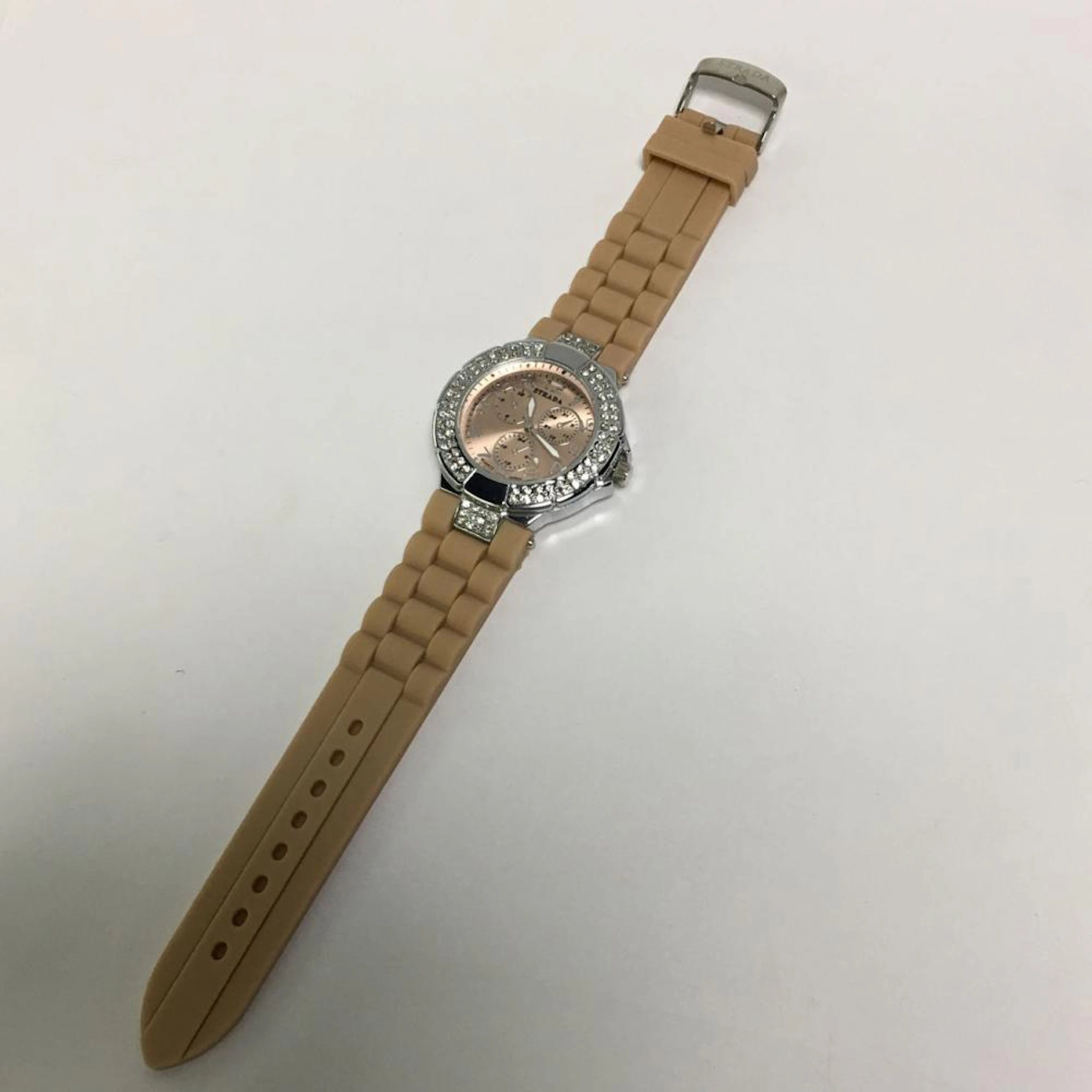 Strada Quartz Watch With Pink Band