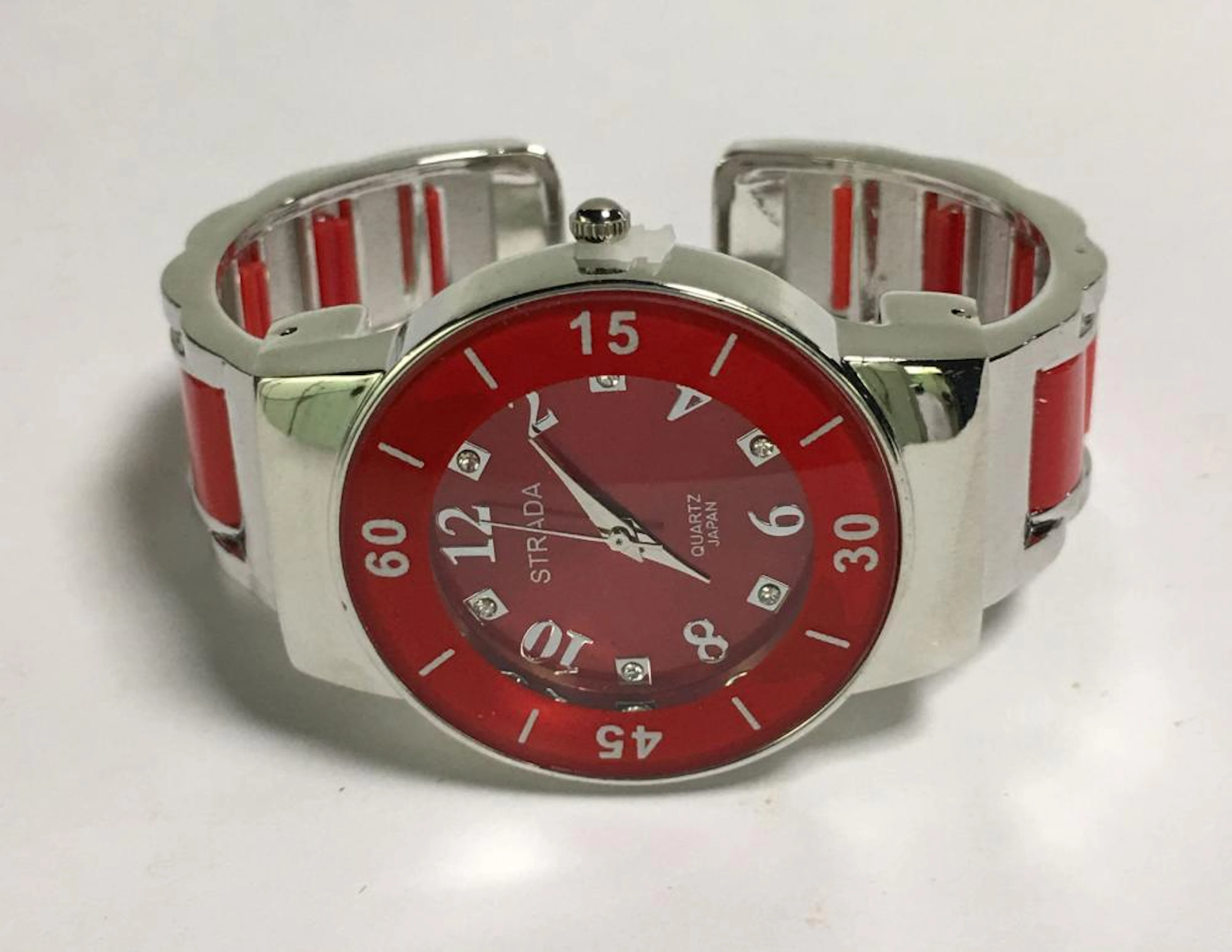 Red Strada Quartz Watch