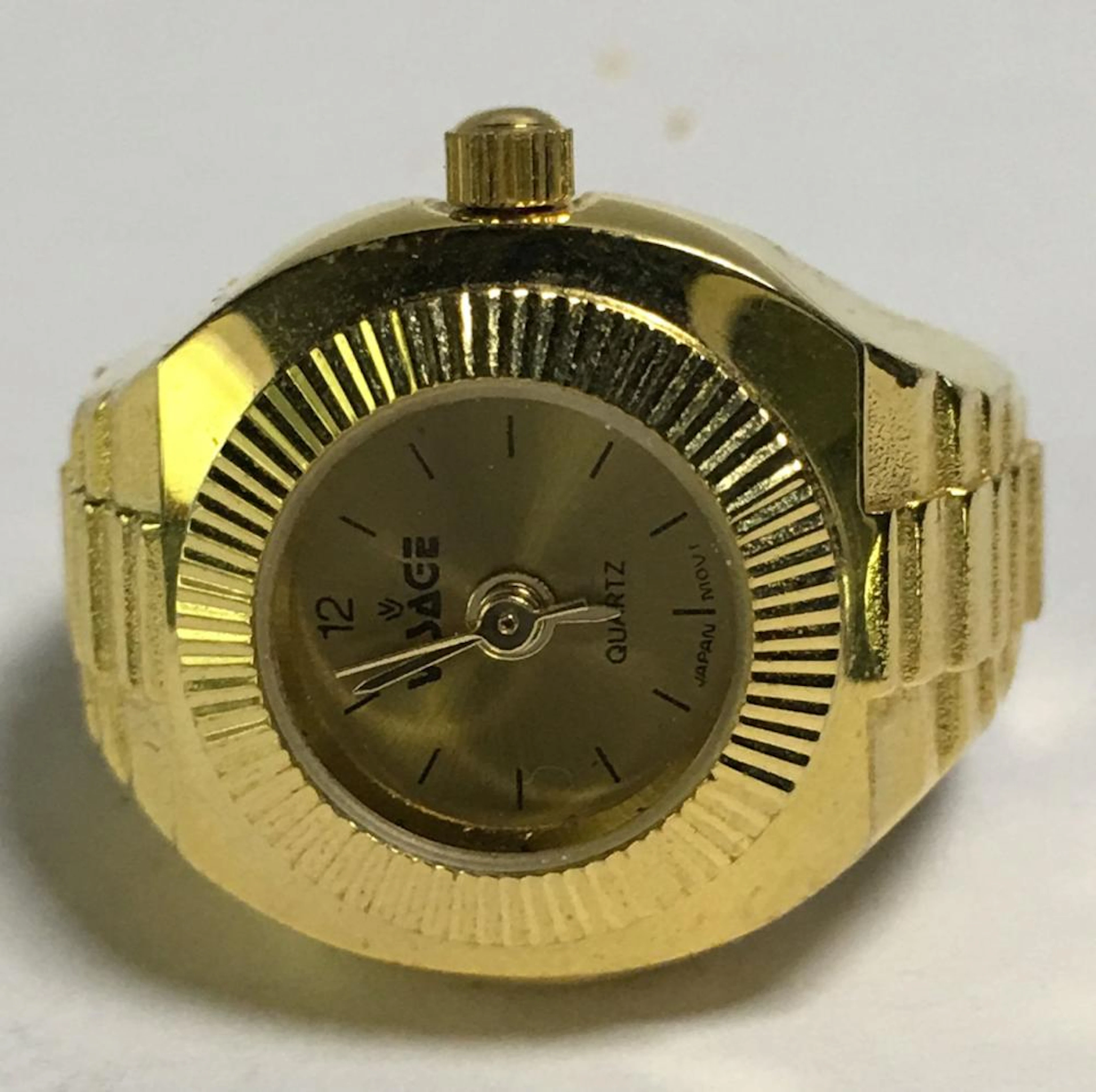 Visage Stretch Ring Watch