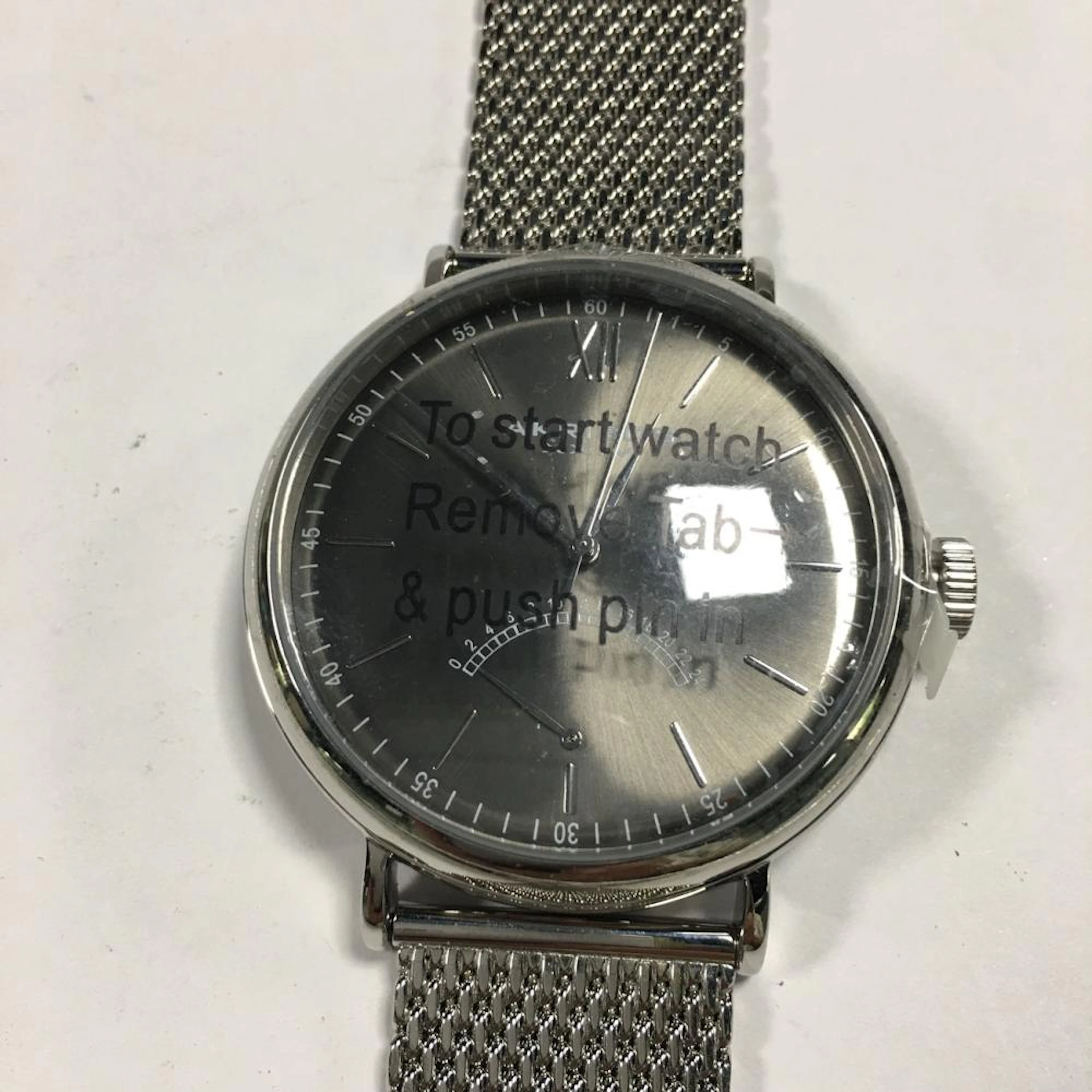 Akribos Stainless Steel Wrist Watch