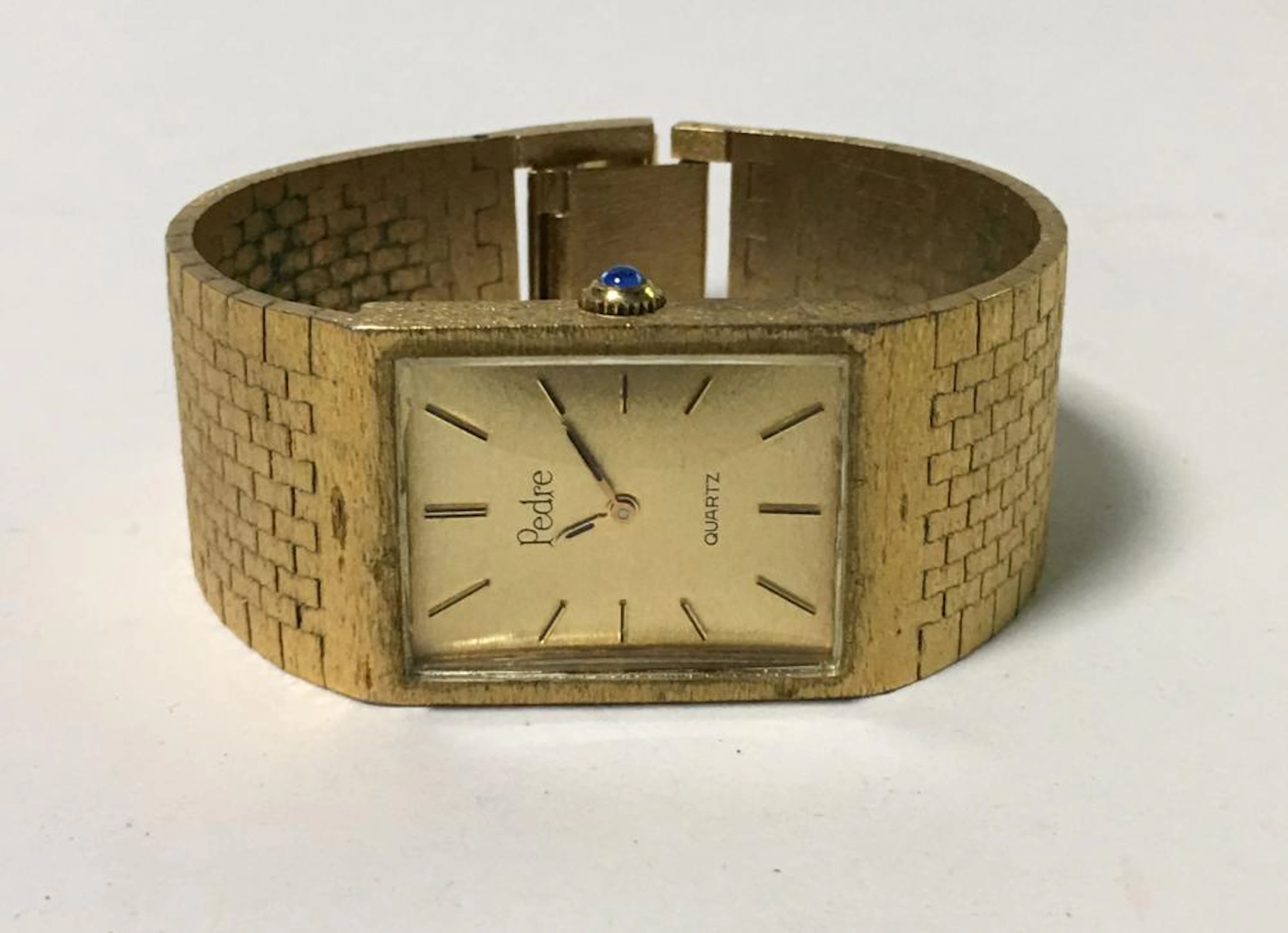 Pedre Goldtone Quartz Wrist Watch