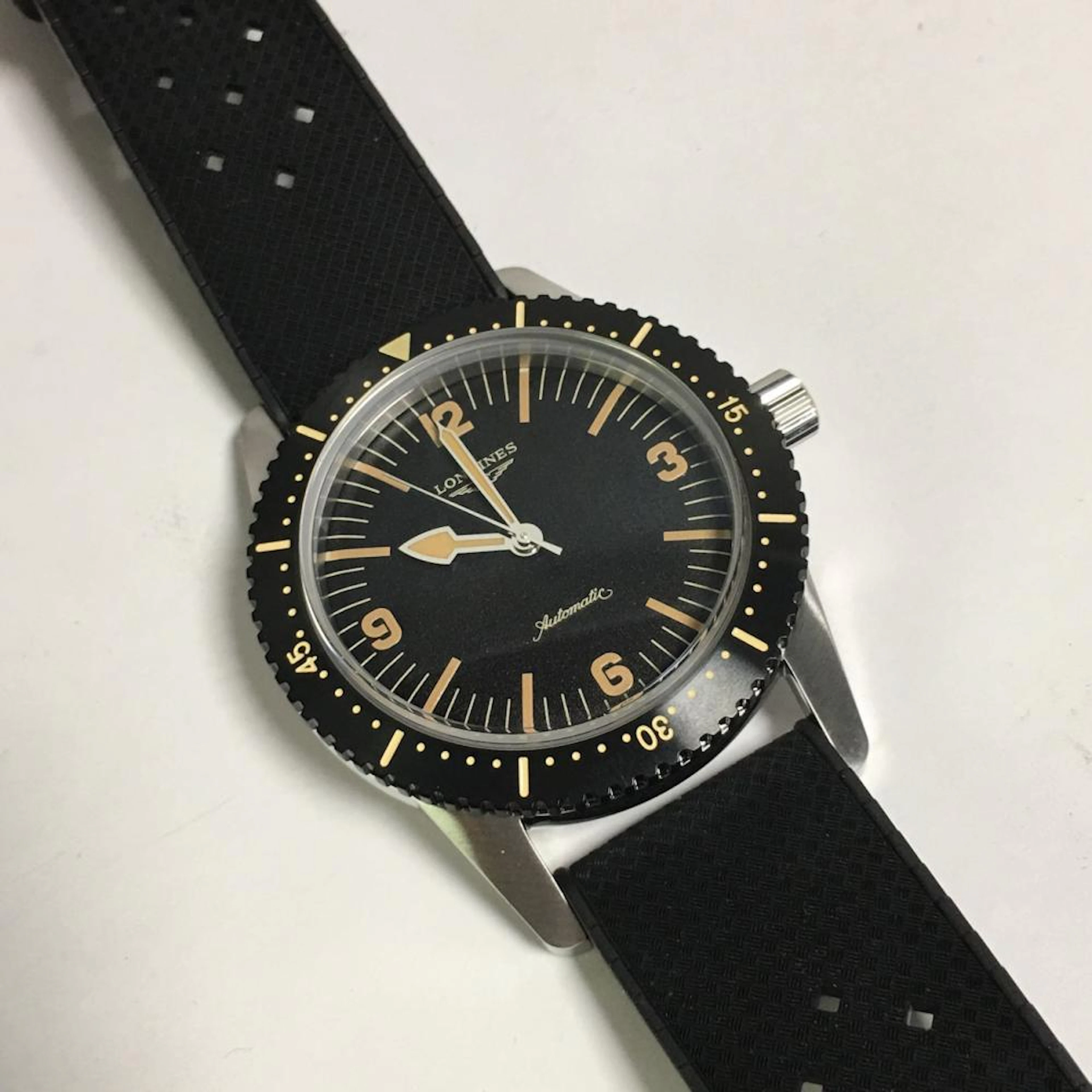 Longines Skin Diver Watch In Original Case
