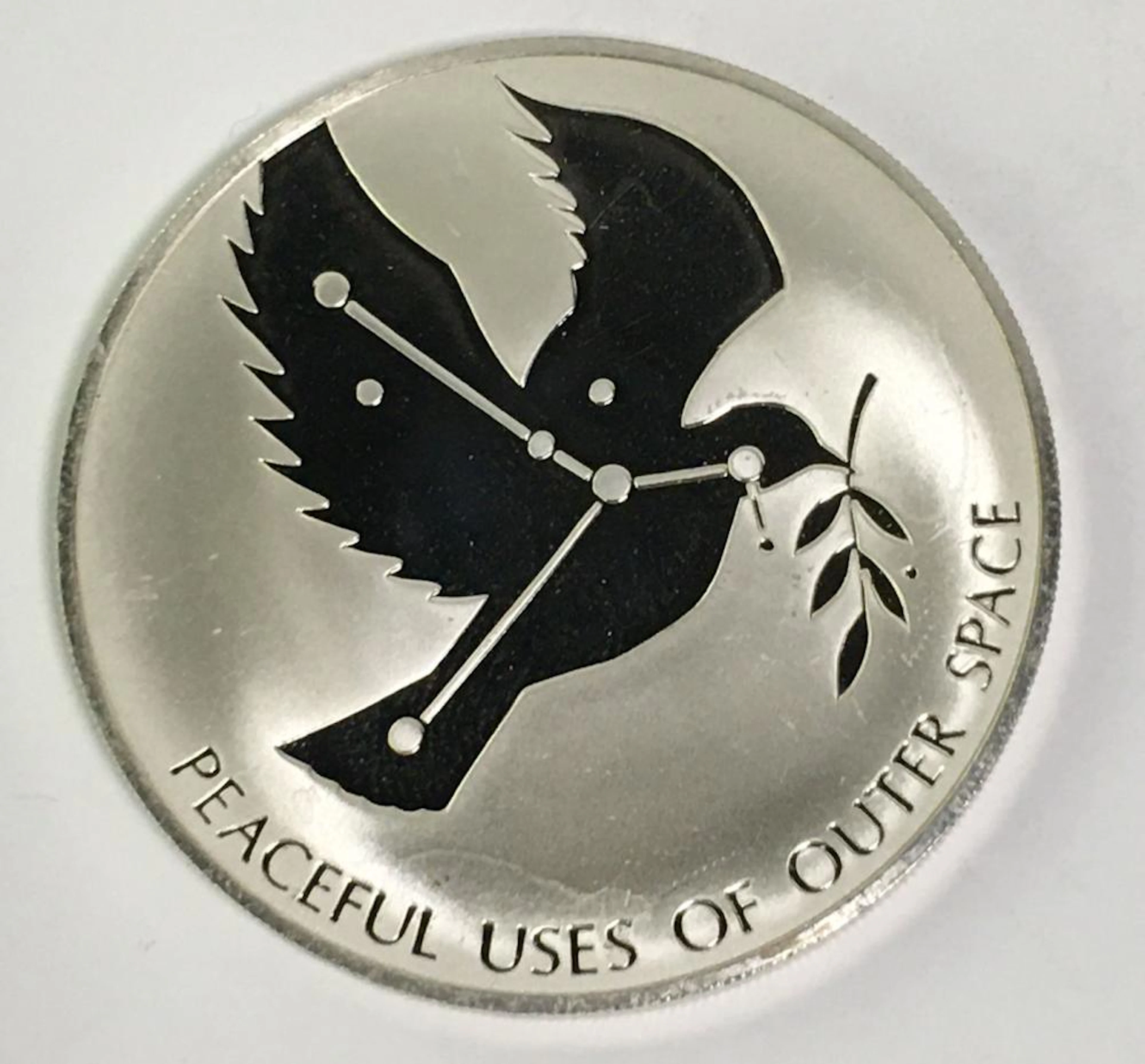 United Nations Sterling Silver Round