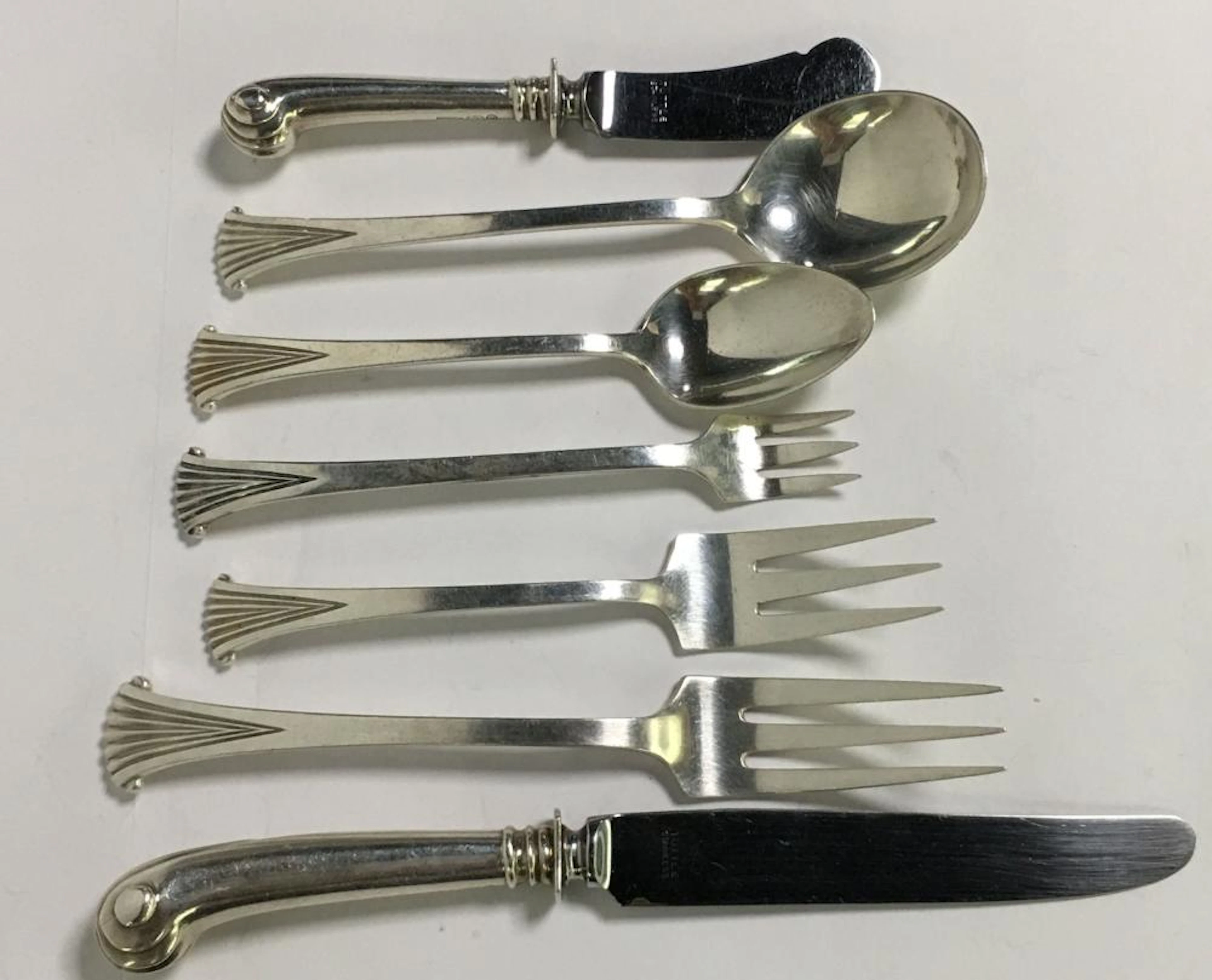 Tuttle Sterling Silver Flatware Set, 83 Pieces