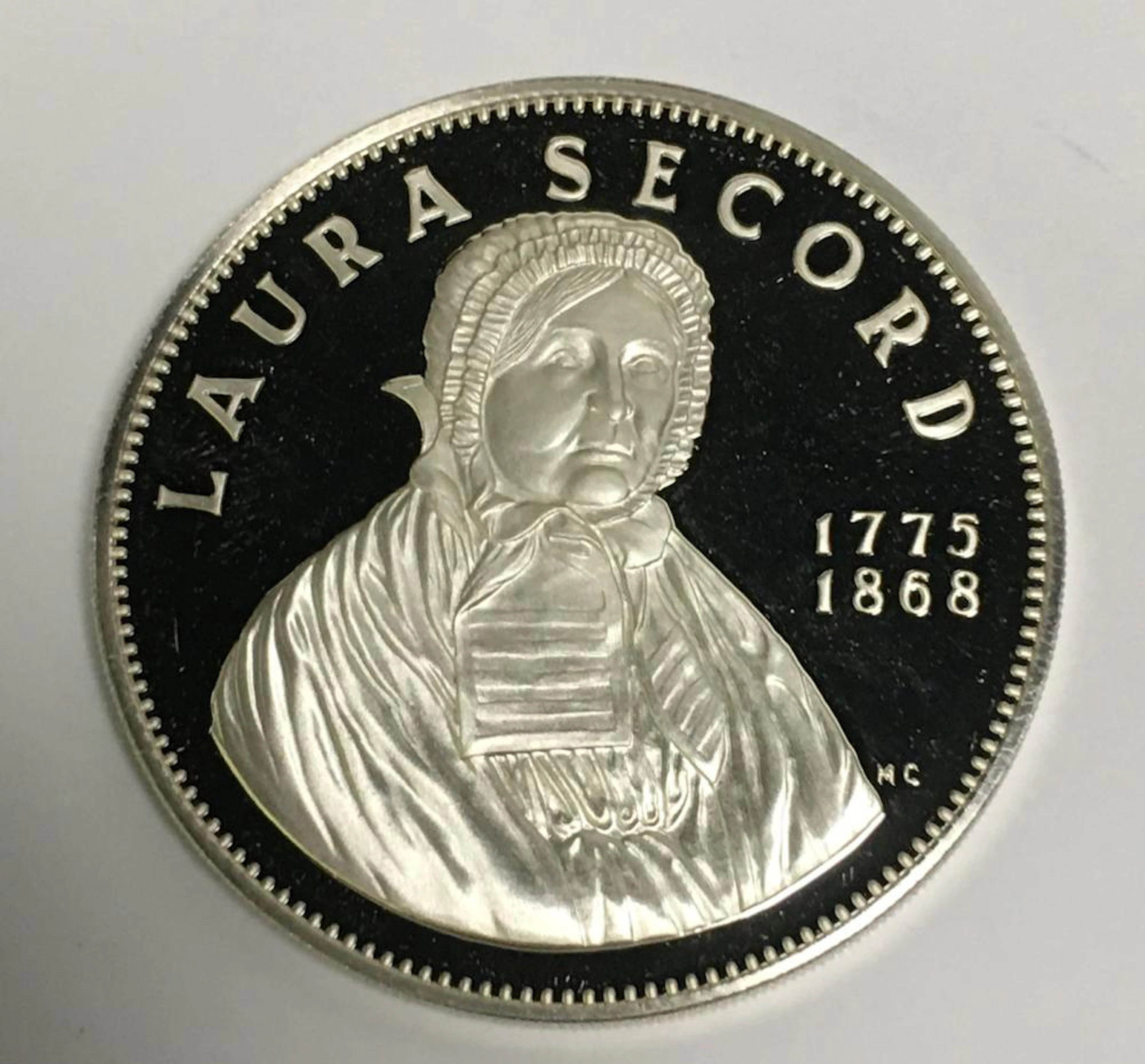 Sterling Silver Round, Laura Secord