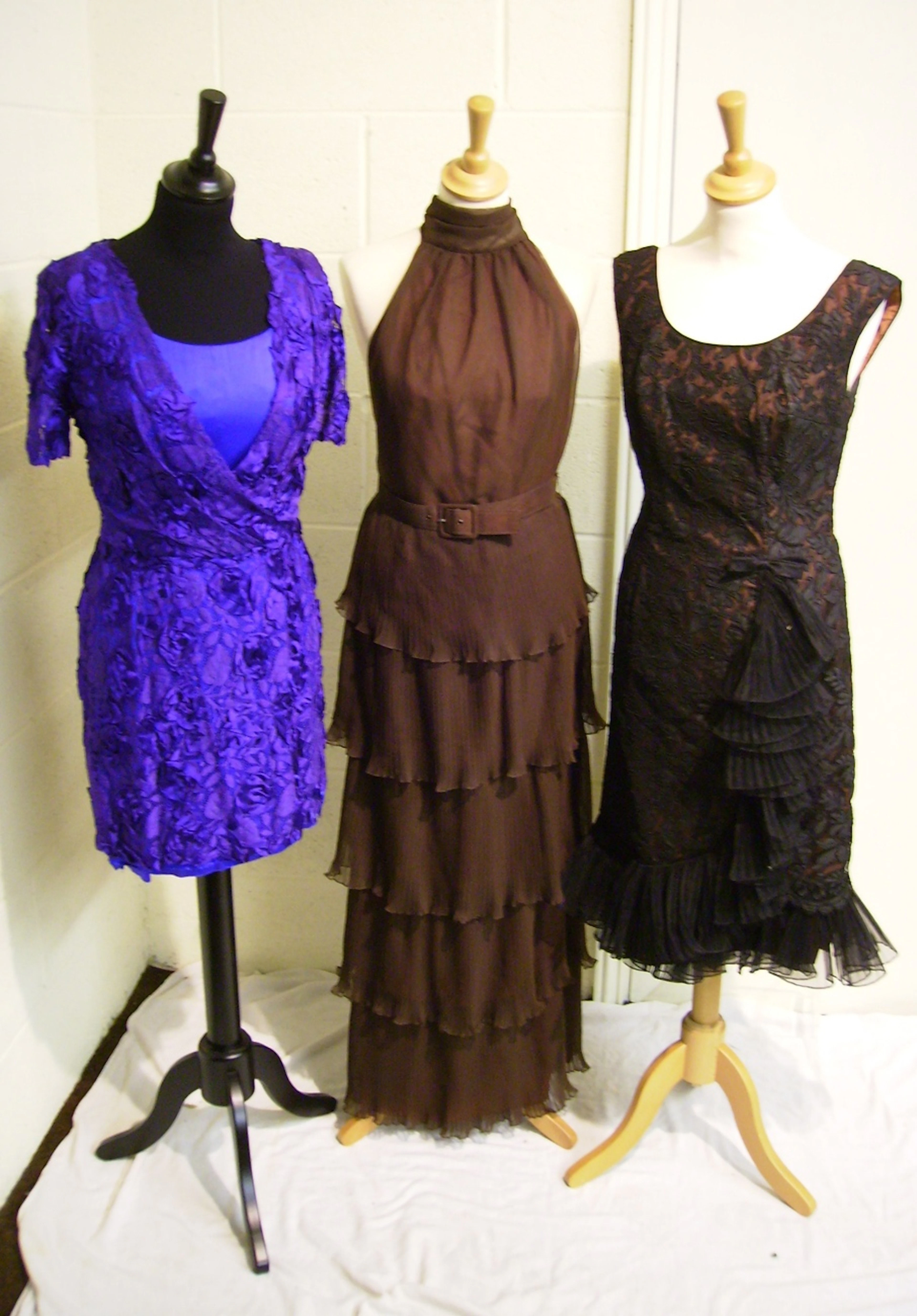 Assorted 1960's And Later Costume including 'Marcel Fenez' brown...