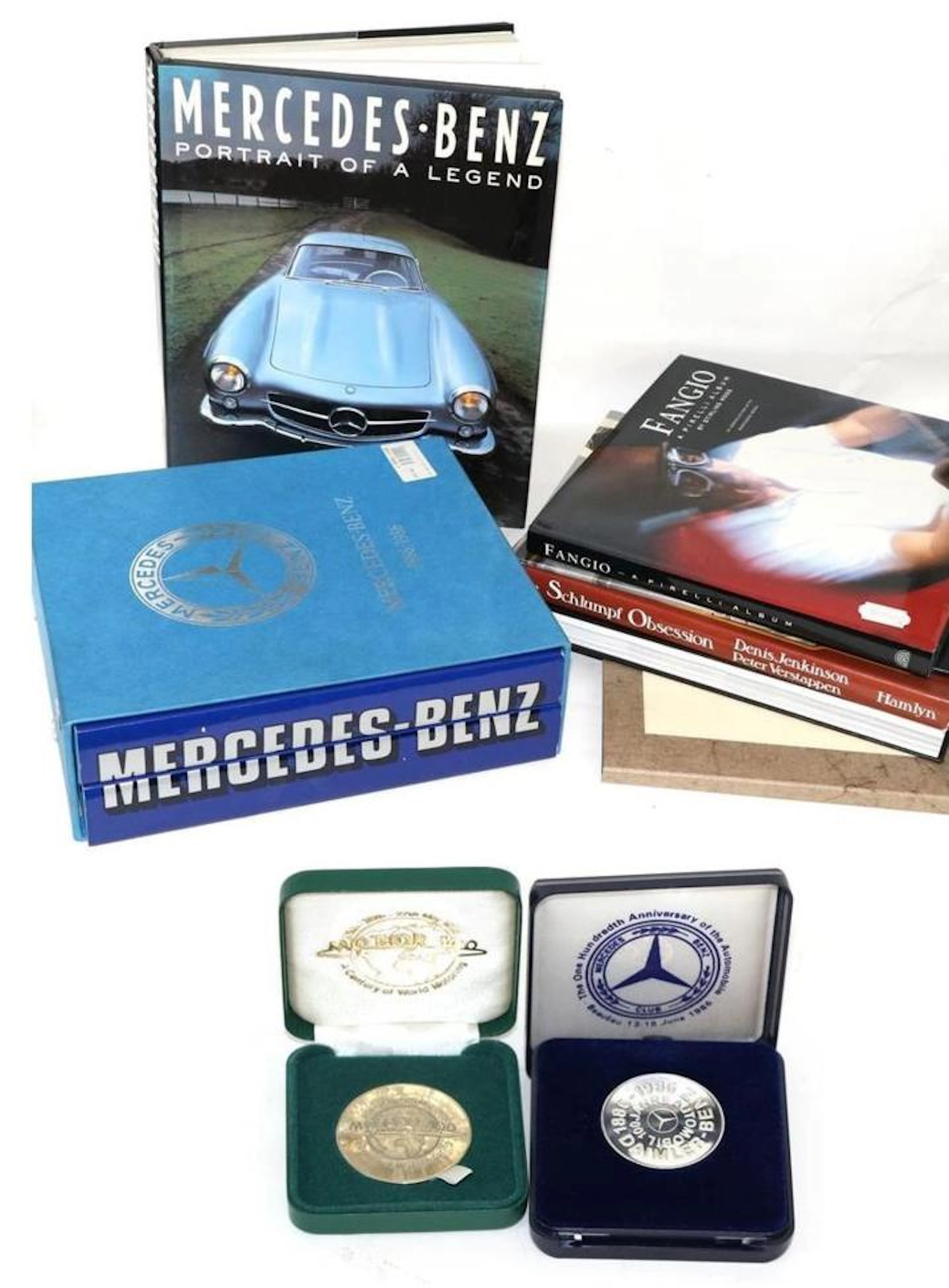 Mercedes-Benz Interest: Six volumes to include Mercedes-Benz 1886-1986 Schroder and Weise