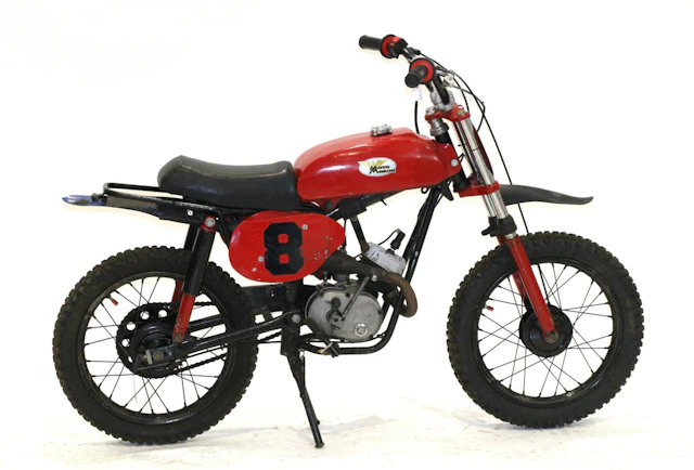 Moto Mornini Style 49cc Childs Scrambler Motor Bike