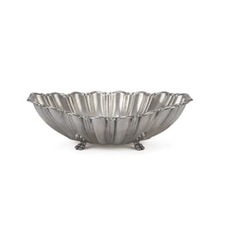 SILVER CENTERPIECE, PUNCH UNITED STATES TAUNTON MA. 1945