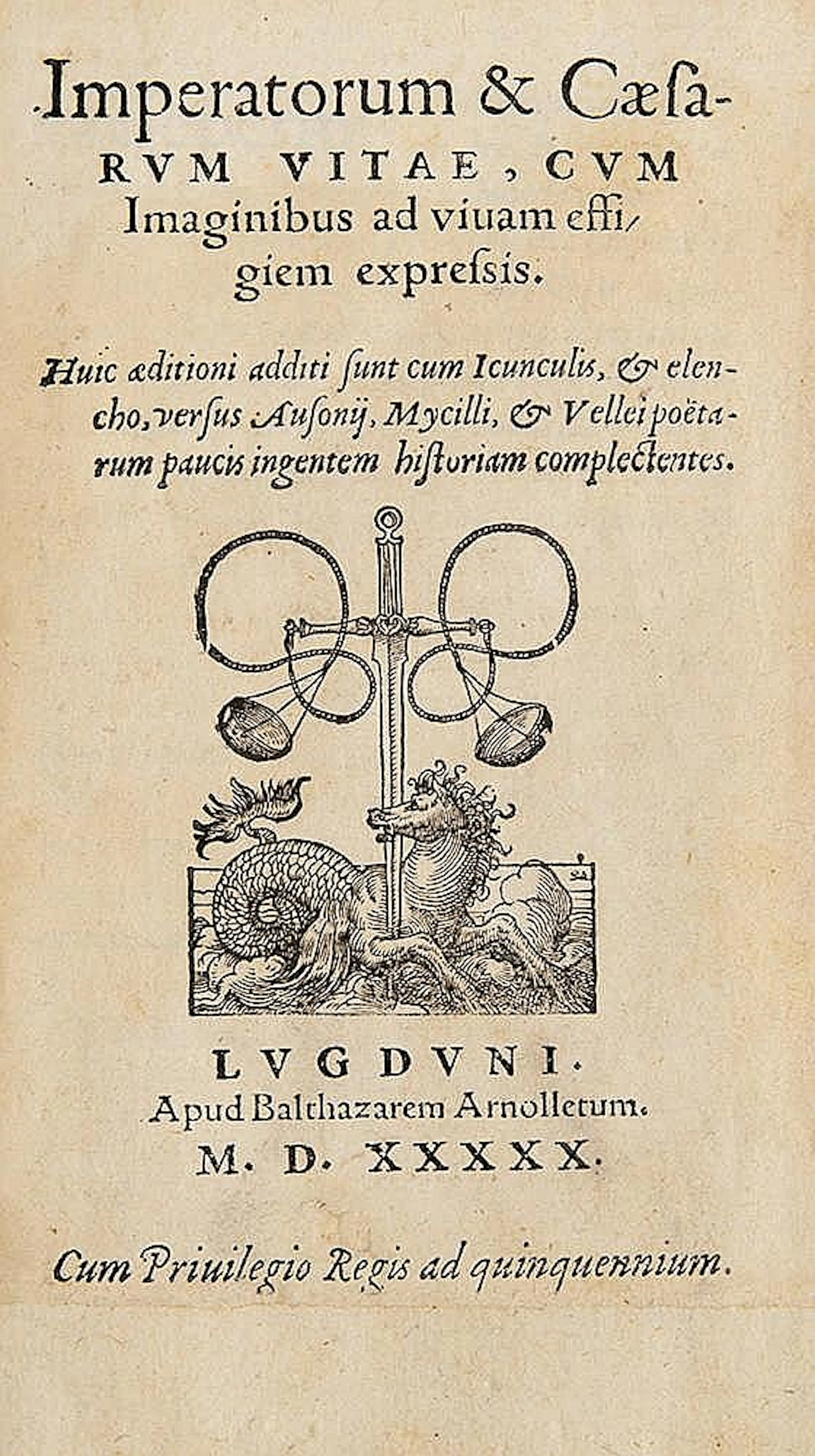 Numismatica - Huttichius, Johann
