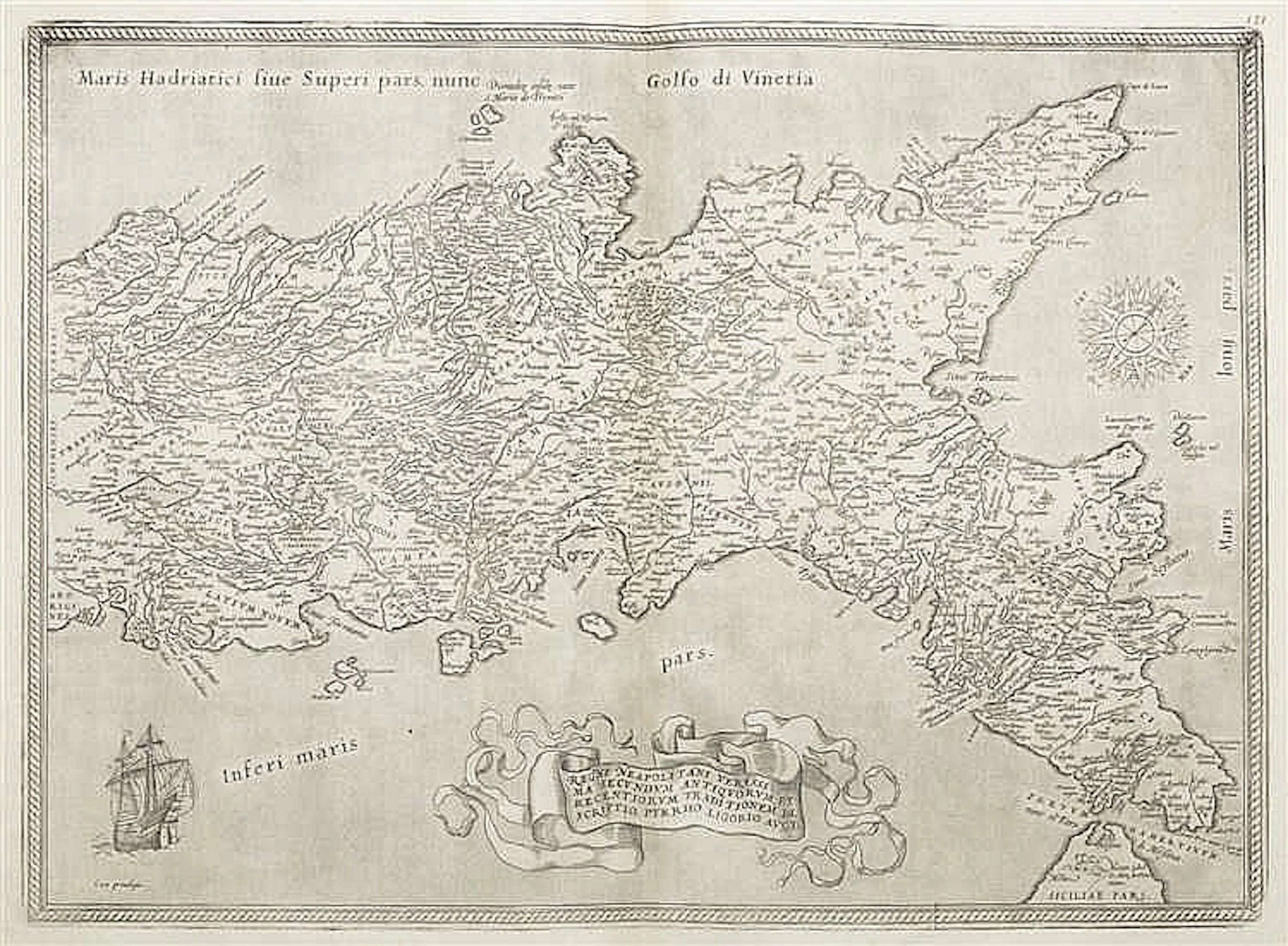 Regno di Napoli - Ortelius, Abraham