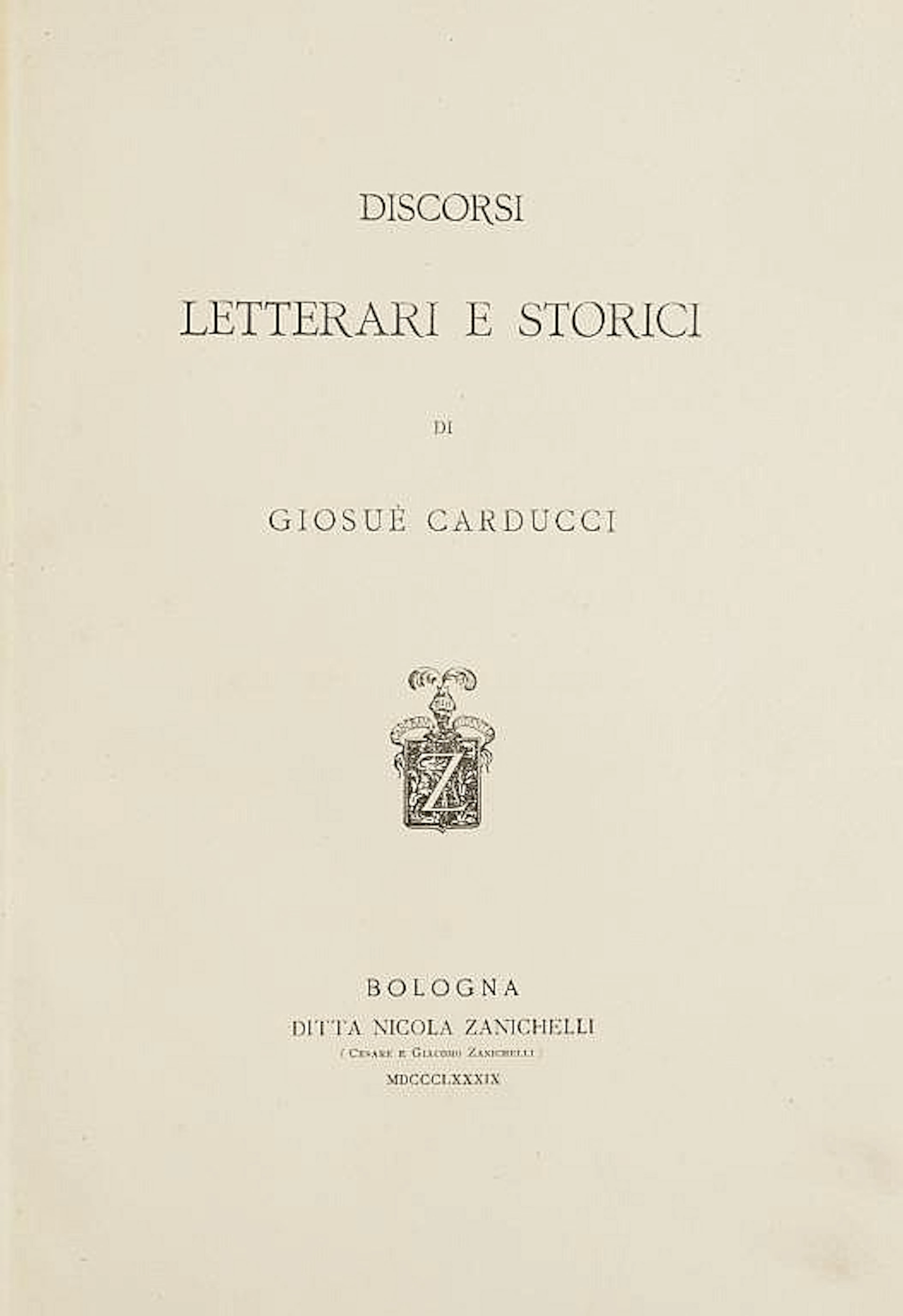 Carducci, Giosuè