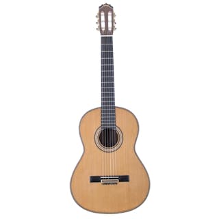Handcrafted Ramirez style classical guitar; Back and sides: ...