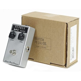 British Pedal Company Pepbox Rush guitar pedal, boxed *Plea...