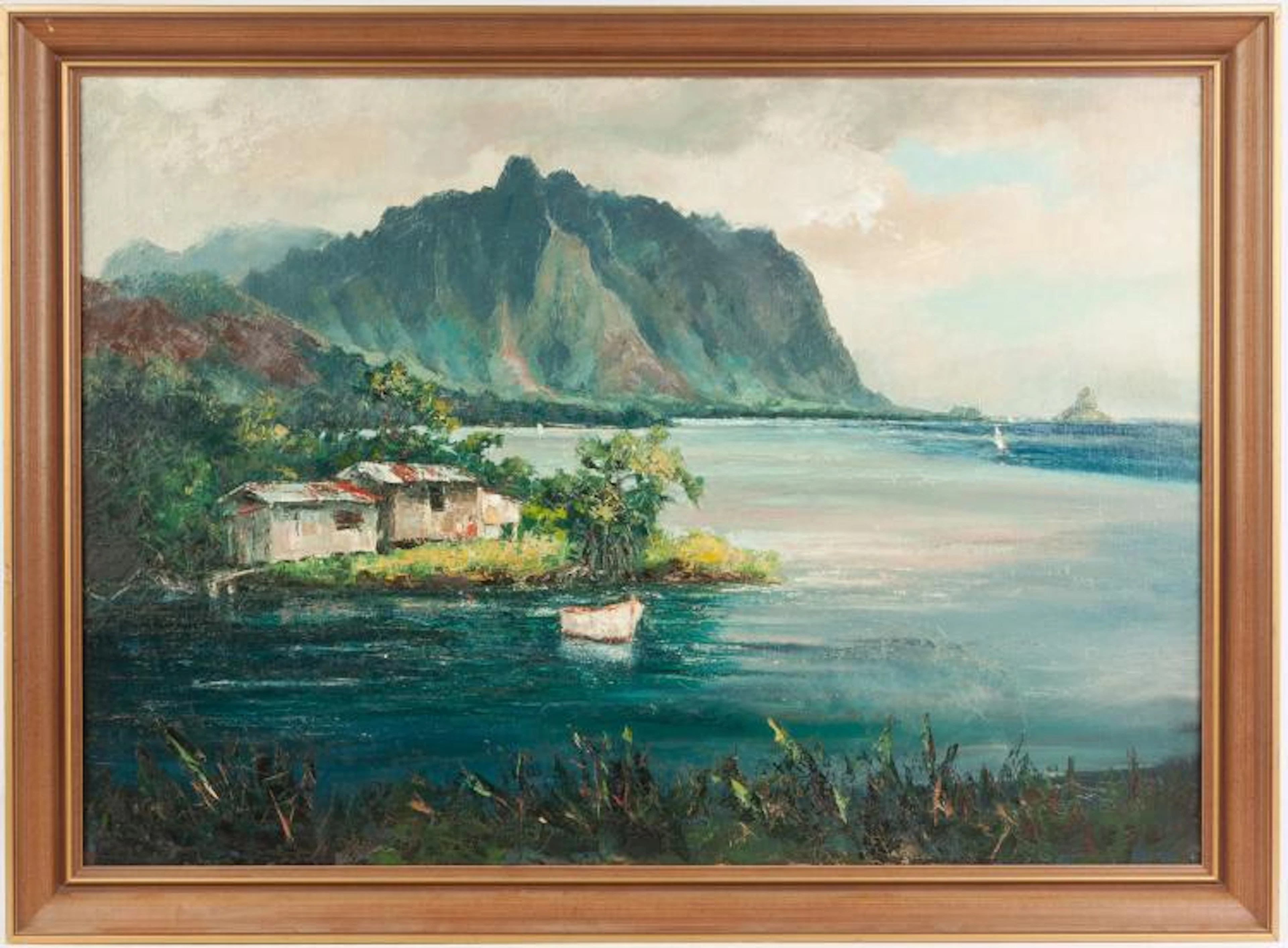 Hajime Okuda (American, 1906-1992) "Kahaluu"