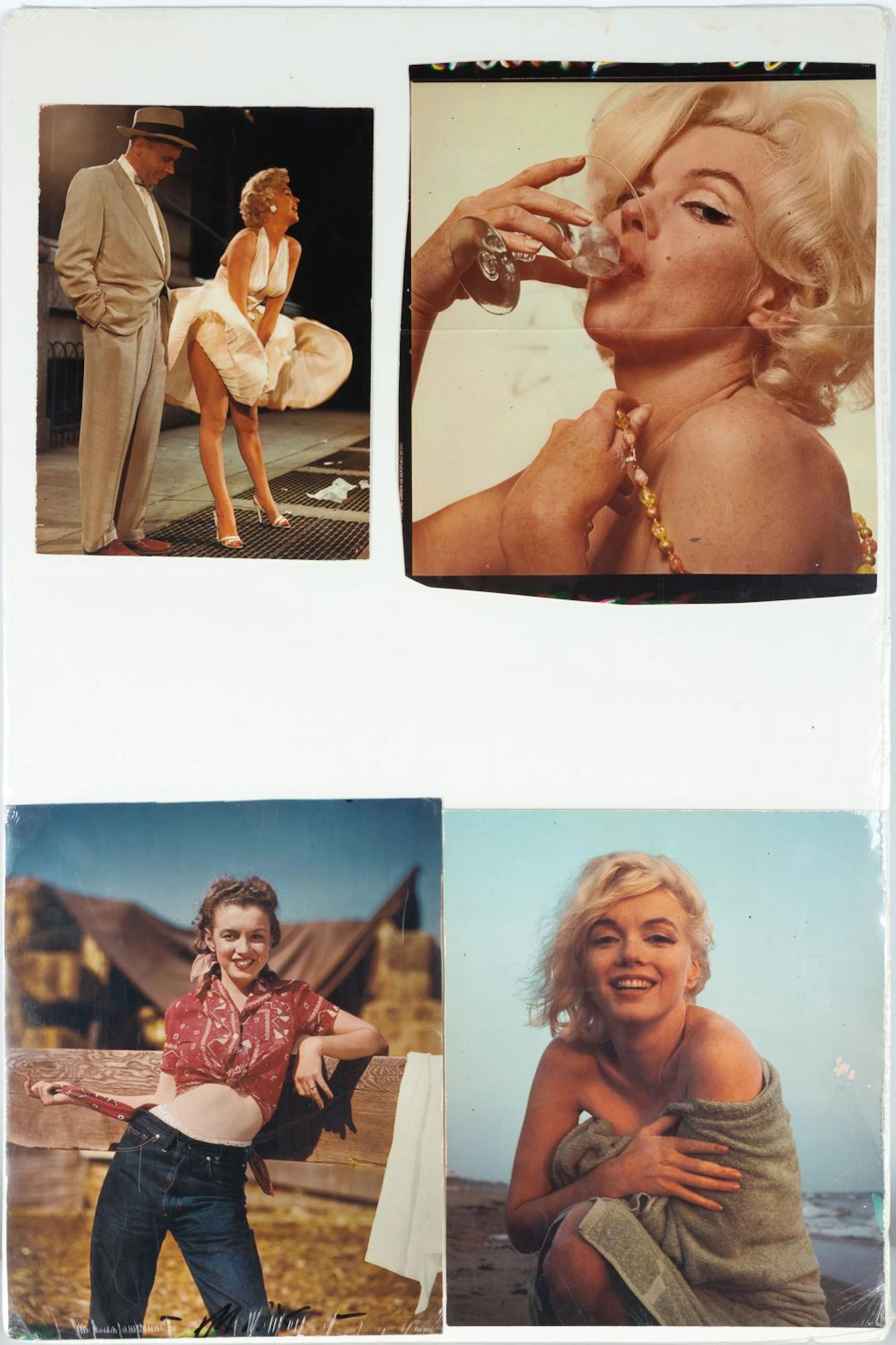 Rare Marilyn Monroe Photographs & Marilyn a Biography by Norman Mailer Book