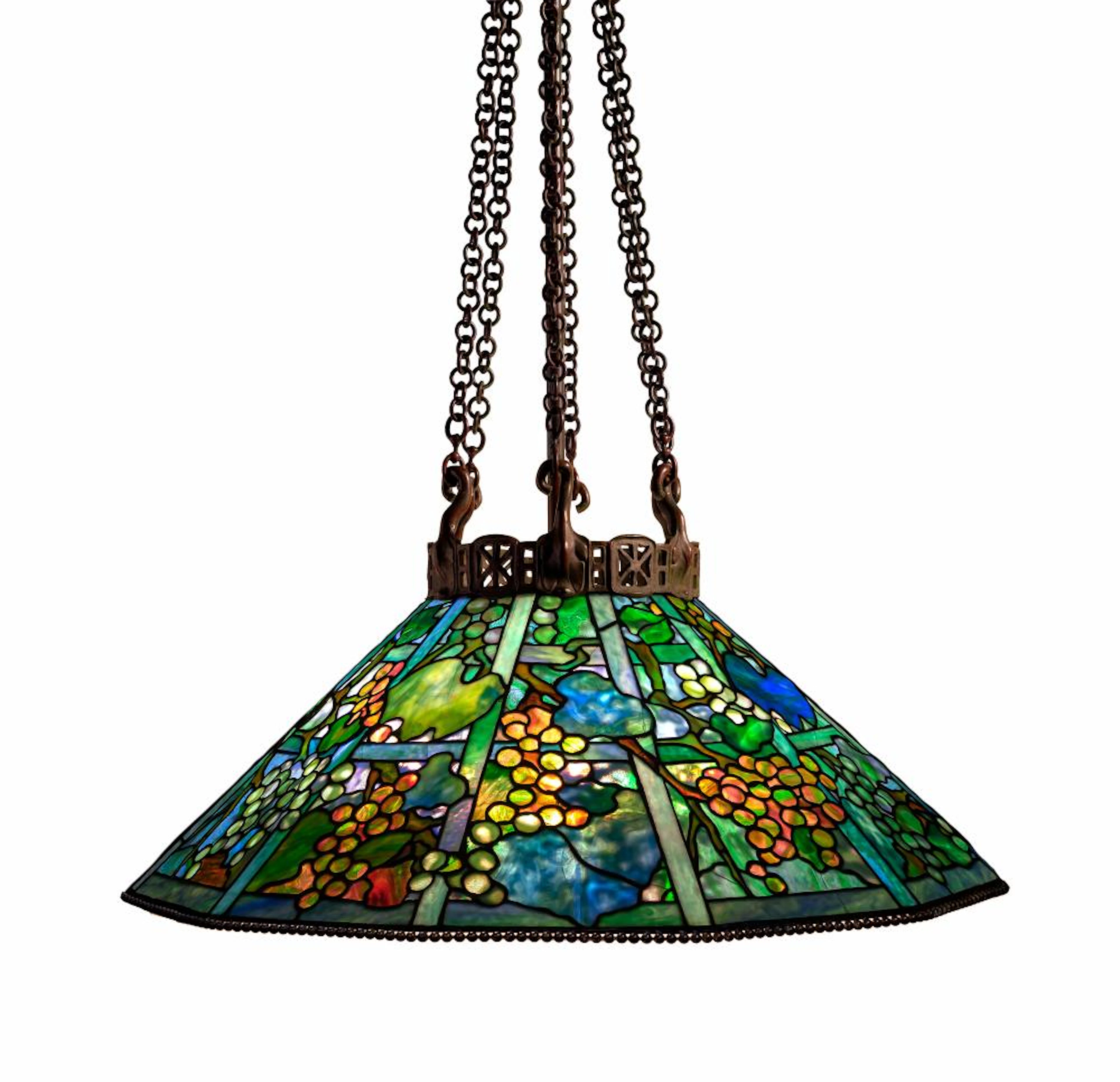 Tiffany Studios Grape Trellis Chandelier