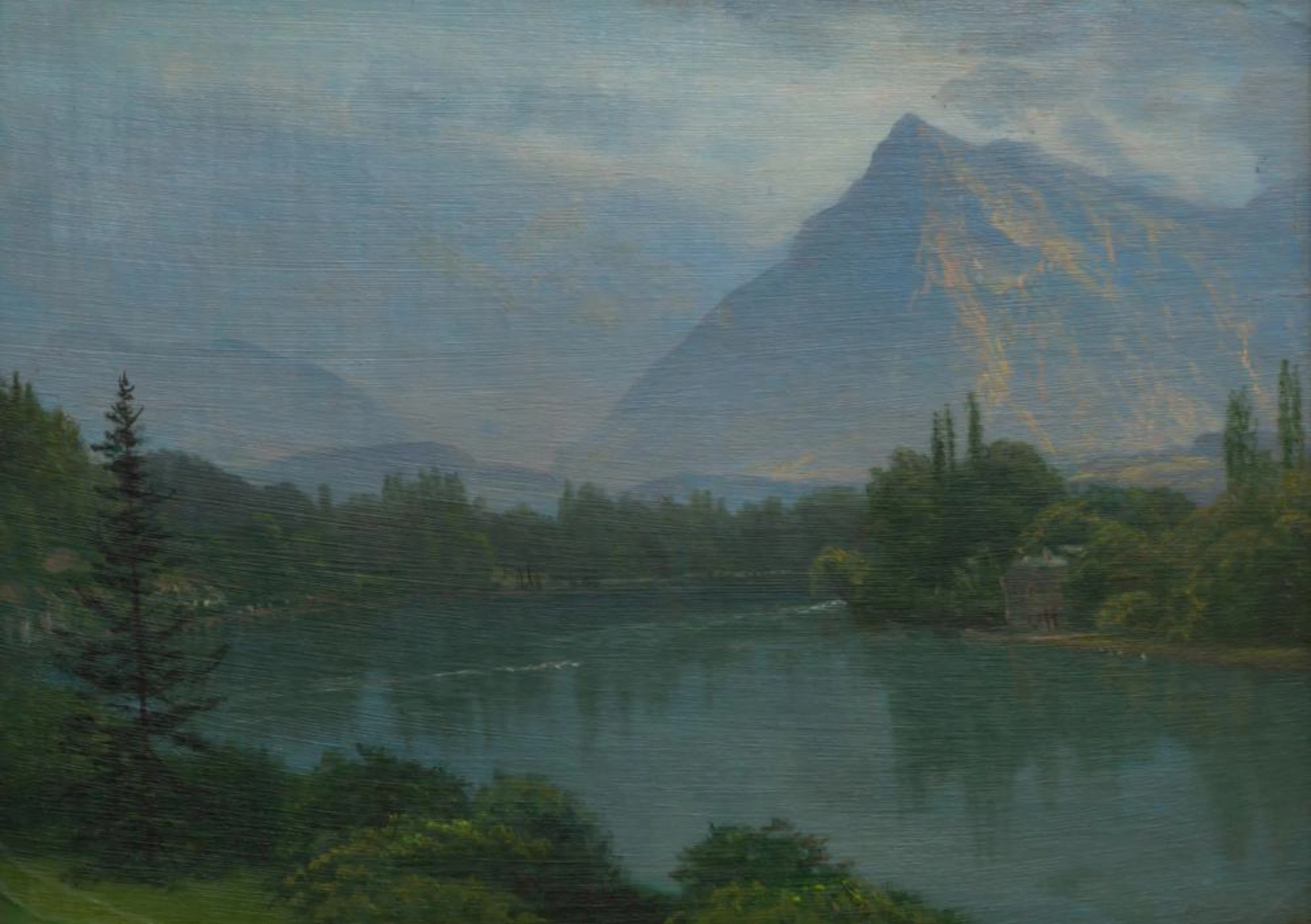 Albert Bierstadt (American, 1830-1902) A View of the High Sierras