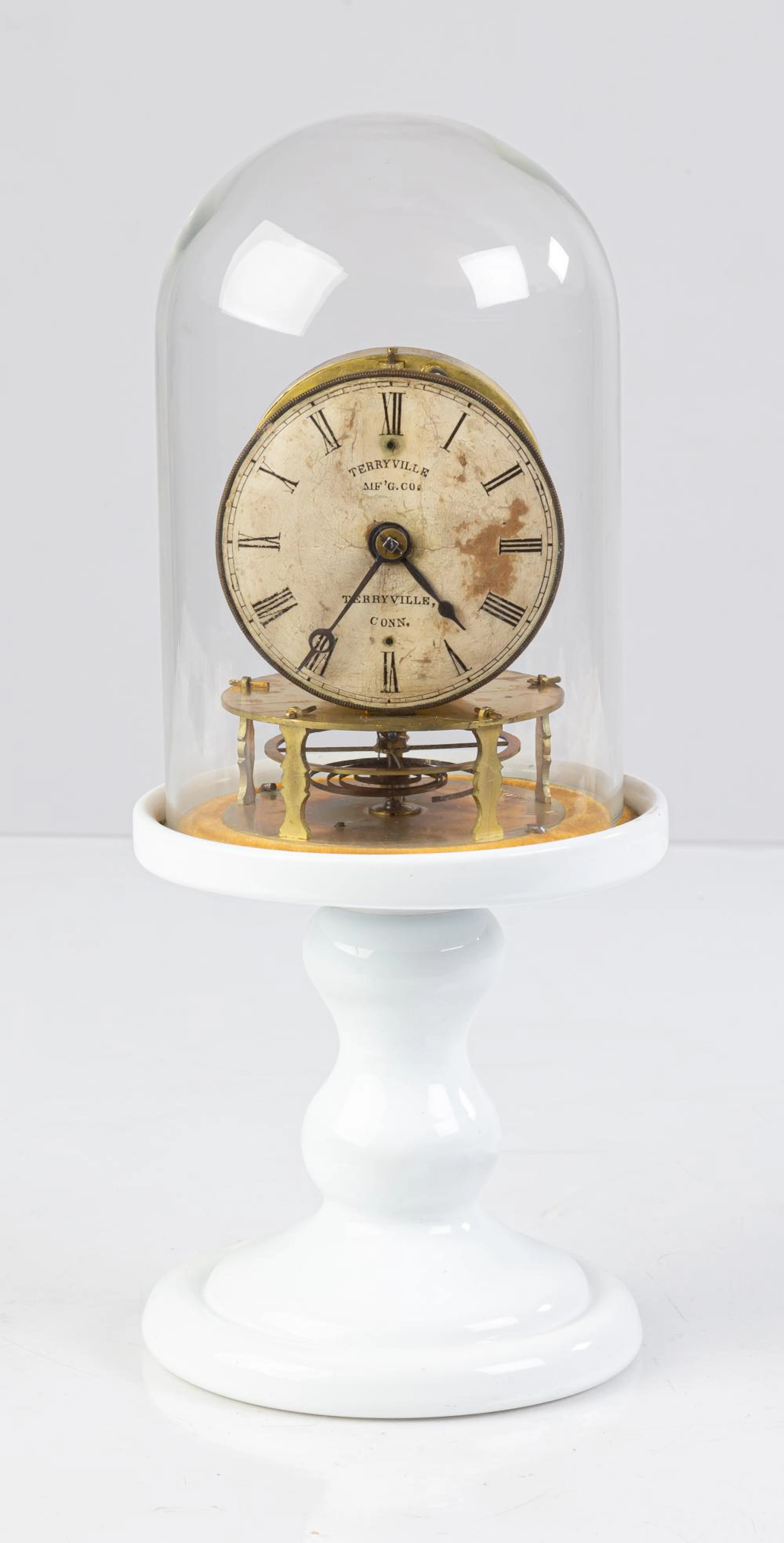 Terryville Clock Company Candlestick Clock