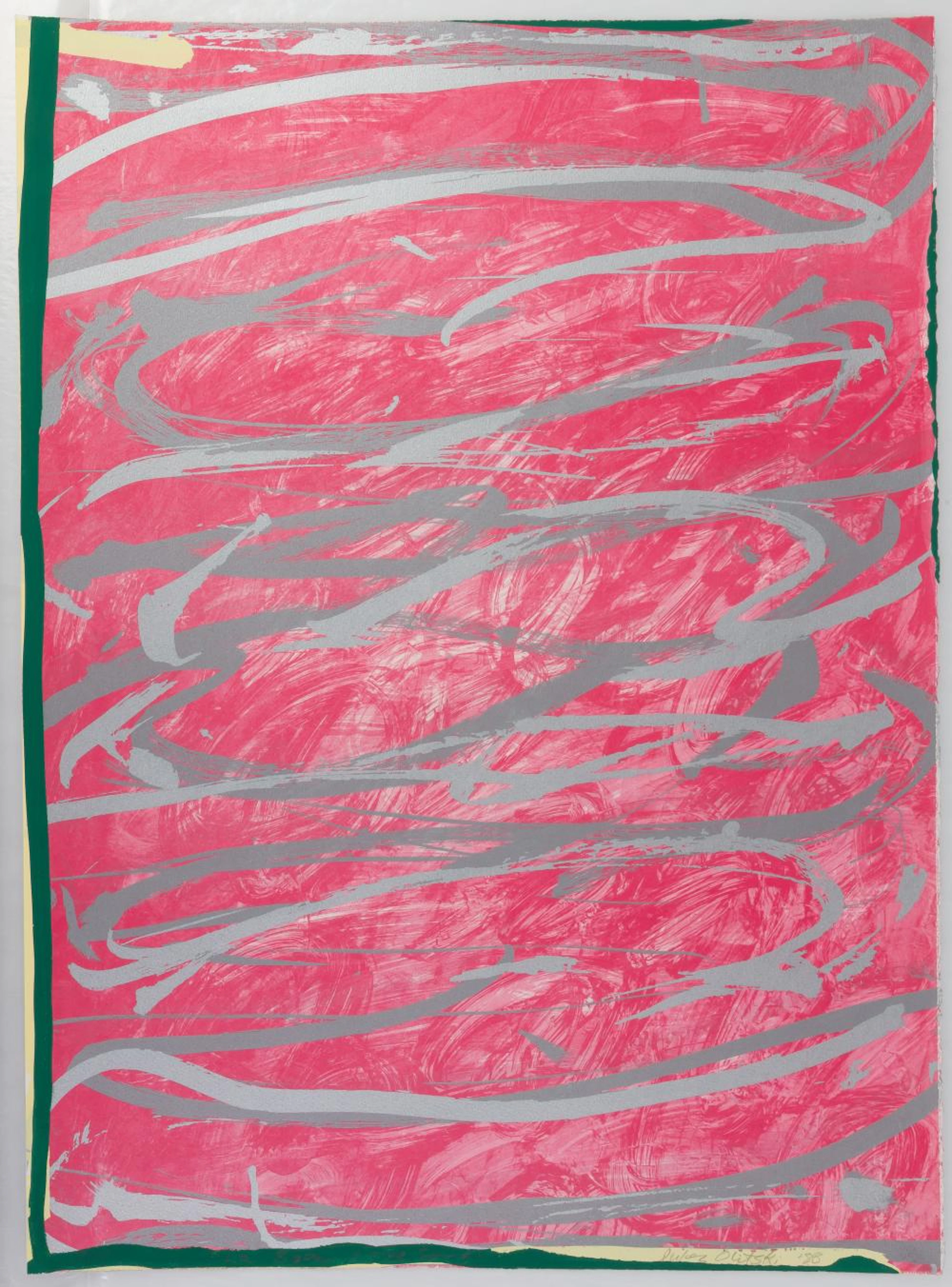 Jules Olitski (Ukrainian/American, 1922-2007) La B