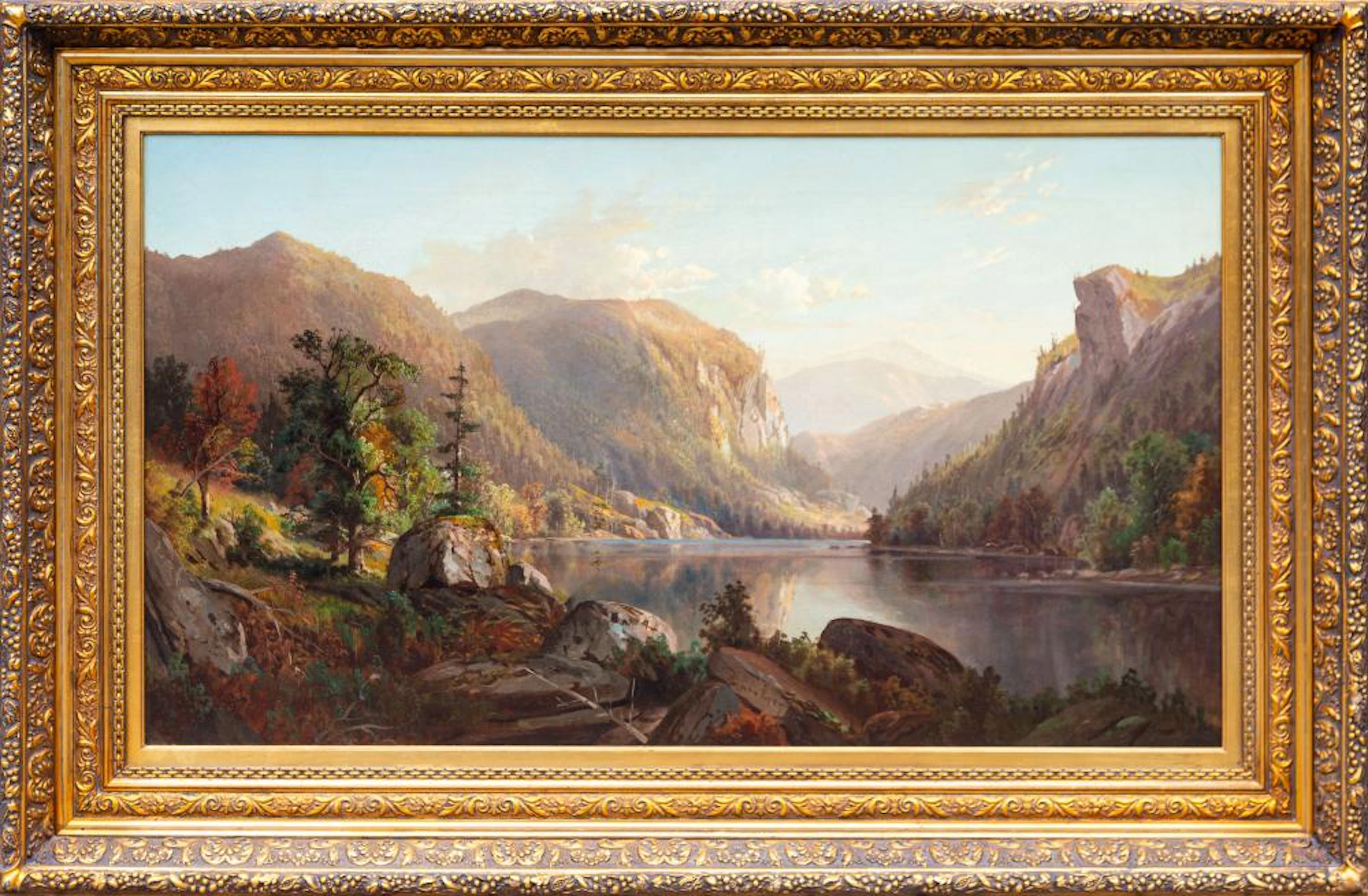 Henry W. Kemper (American, 19th Century) "New York Landscape"