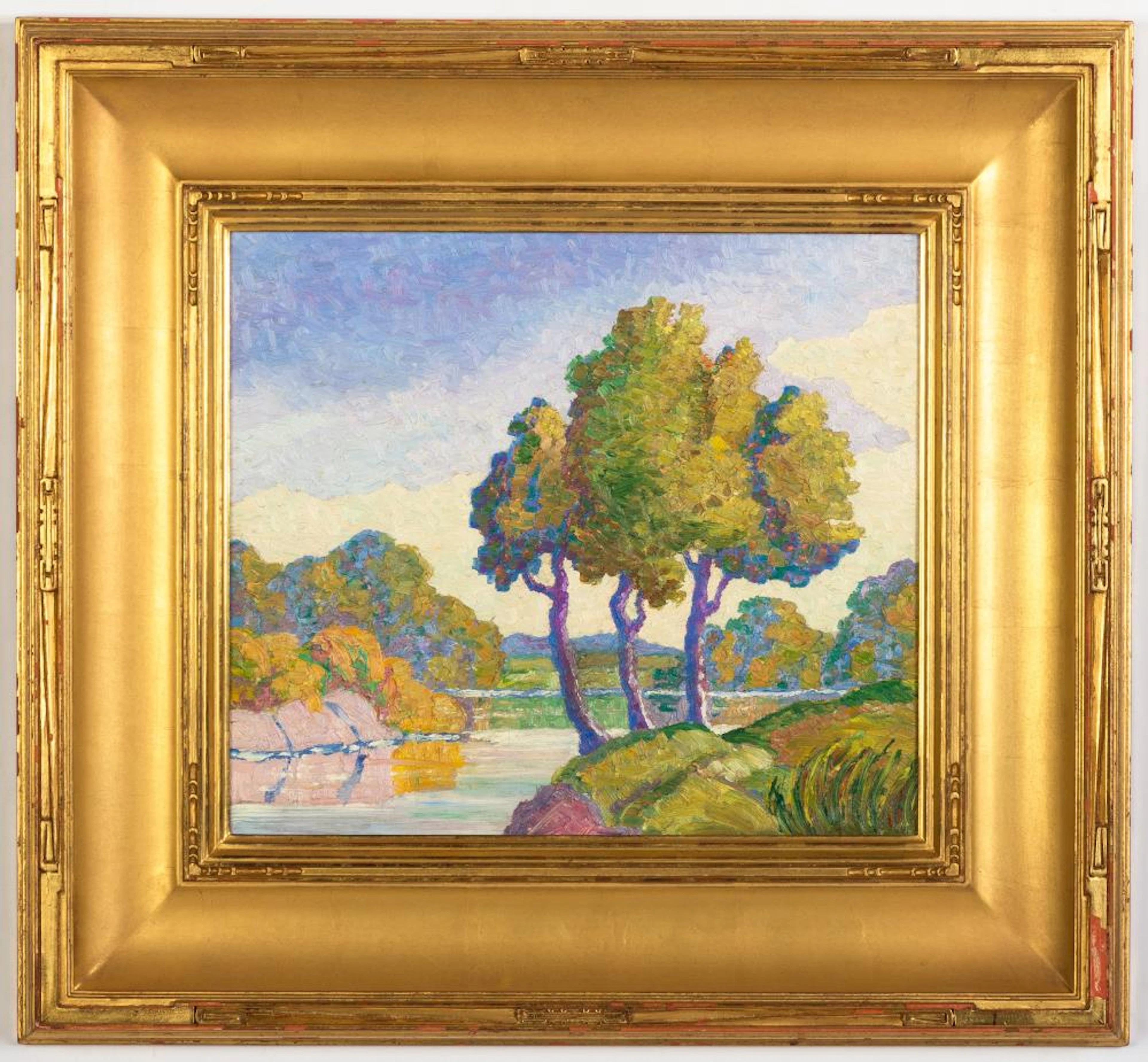 Attributed to Birger Sandzén (Swedish, 1871-1954) Landscape Painting