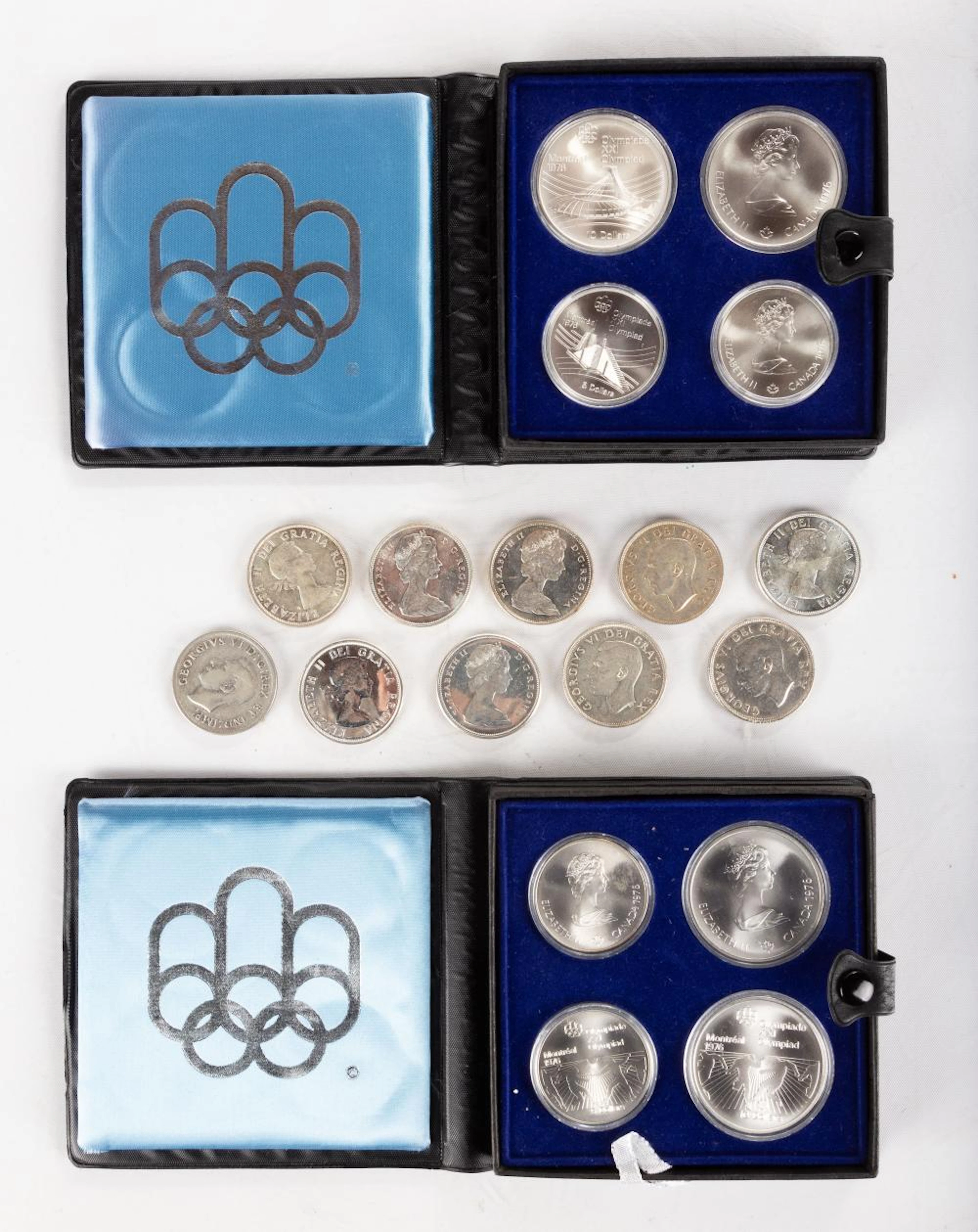 (2) Canadian 1976 Un-circulated Sterling Silver...