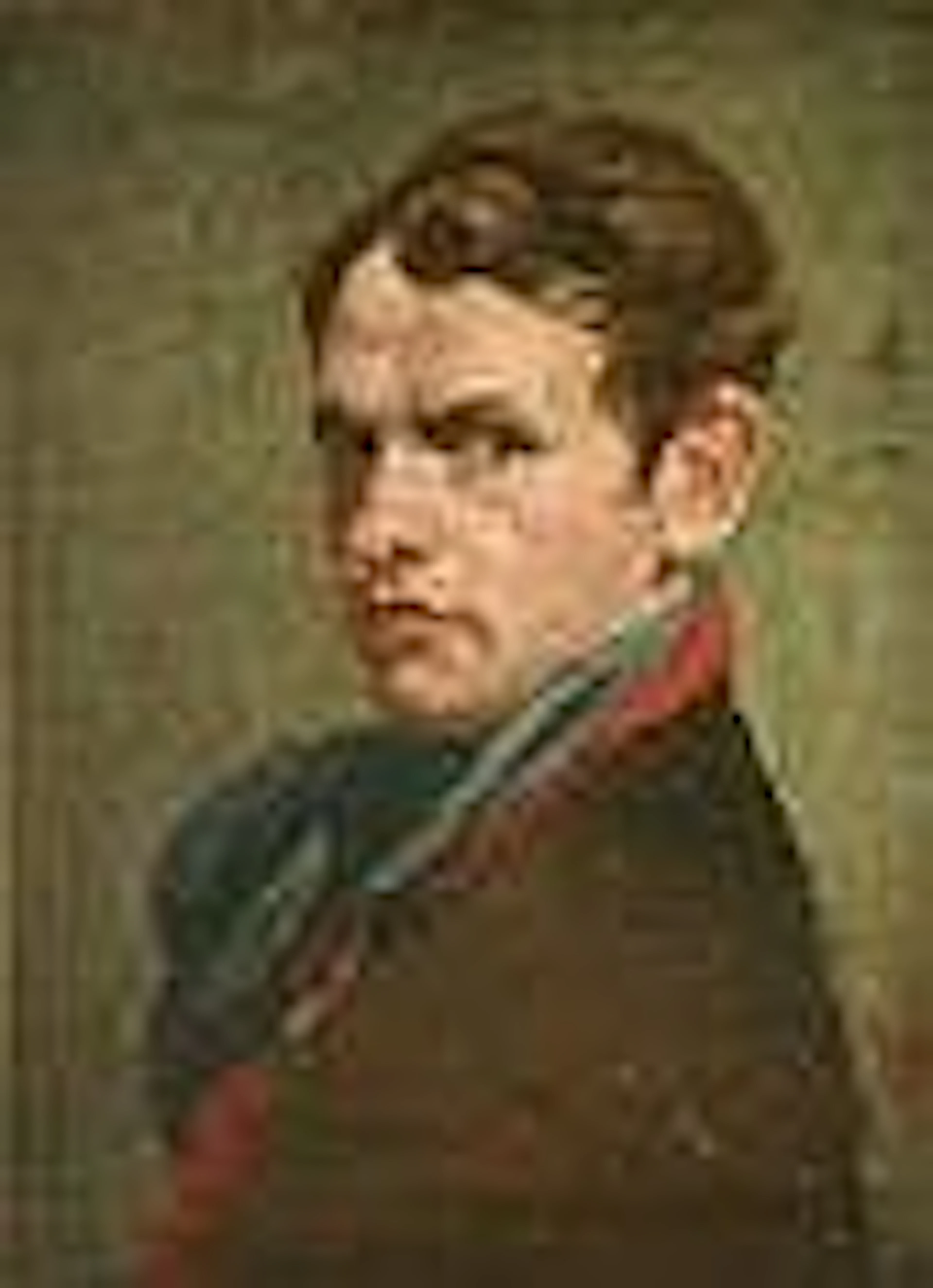 James Sinton Sleator PRHA 1885-1950 SELF PORTRAIT