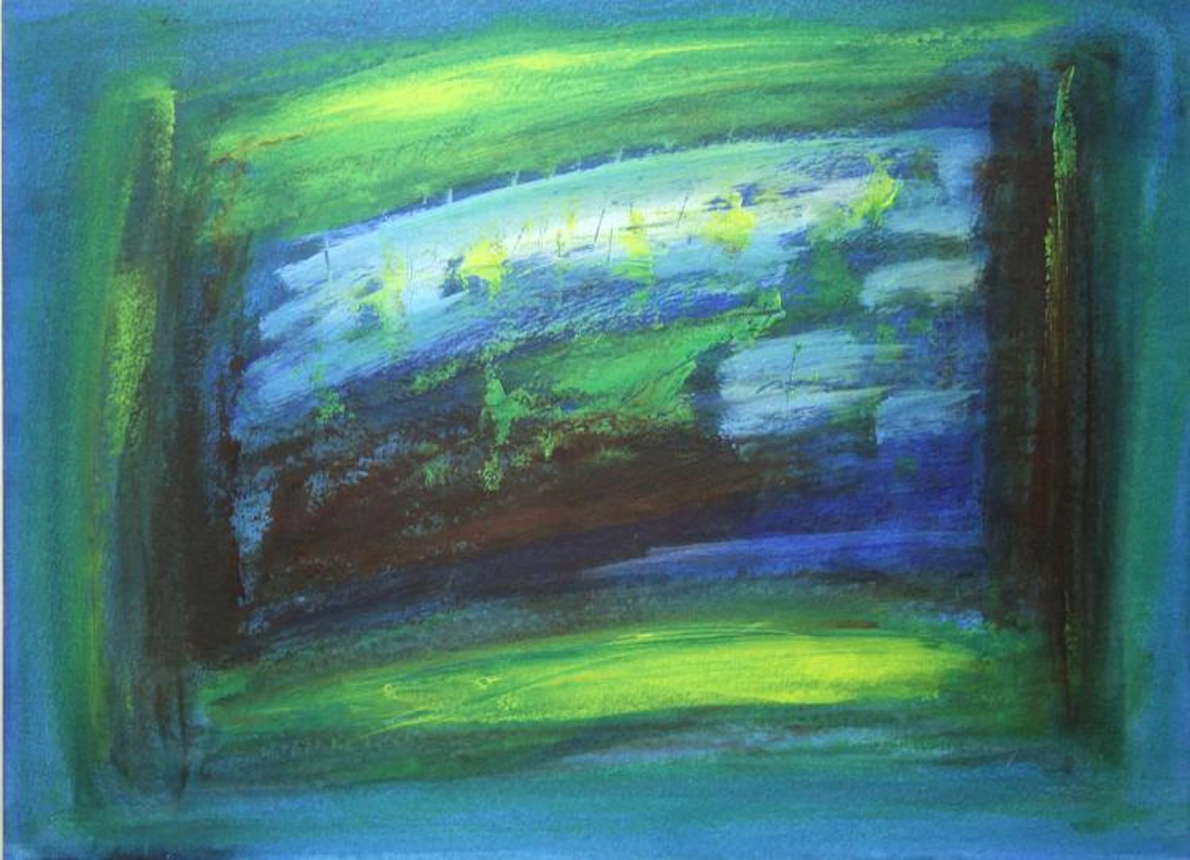 Sean McSweeney HRHA b.1938 EVENING BOGLAND Oil on paper...