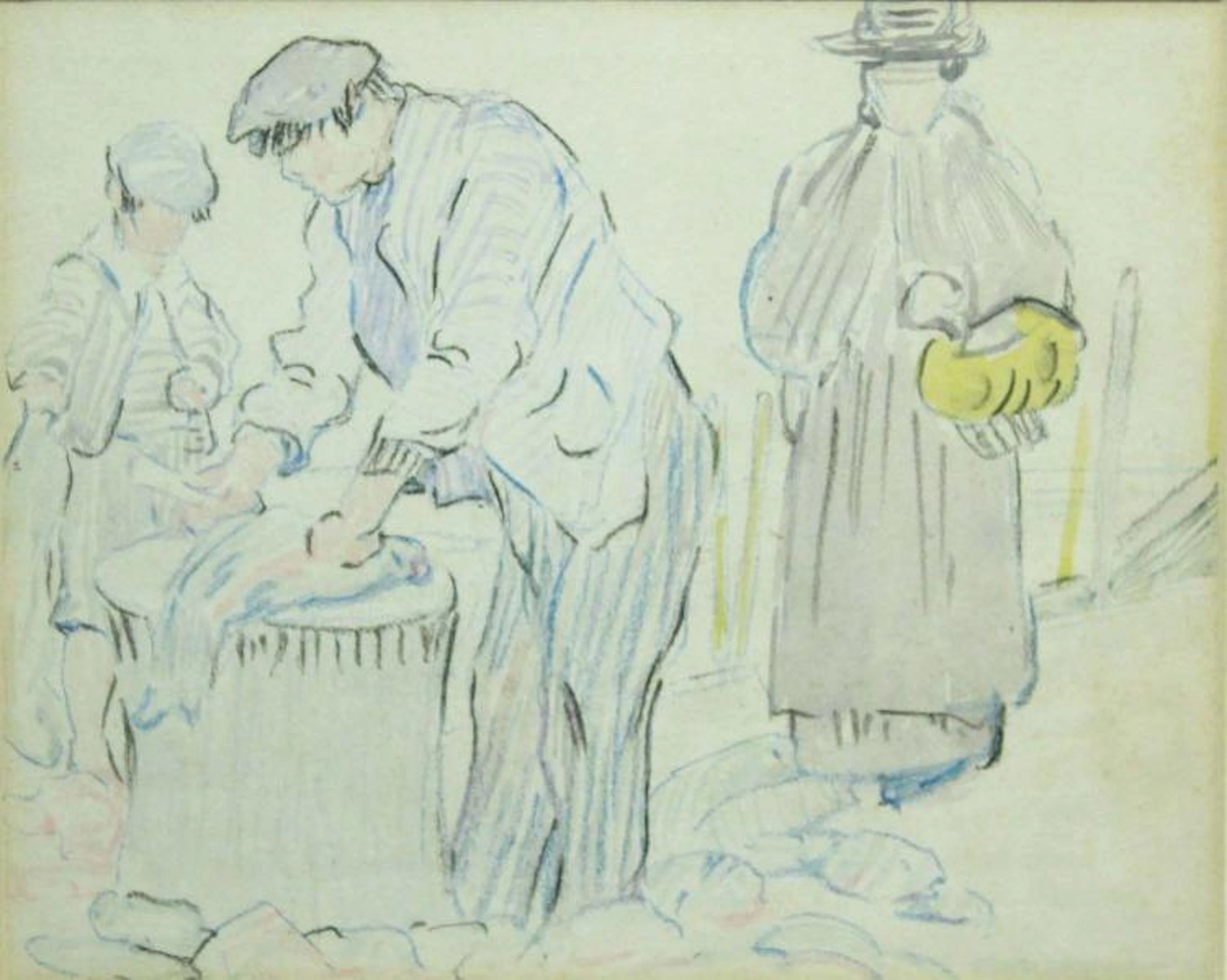 Mary Swanzy HRHA 1882-1978 A GOOD CATCH