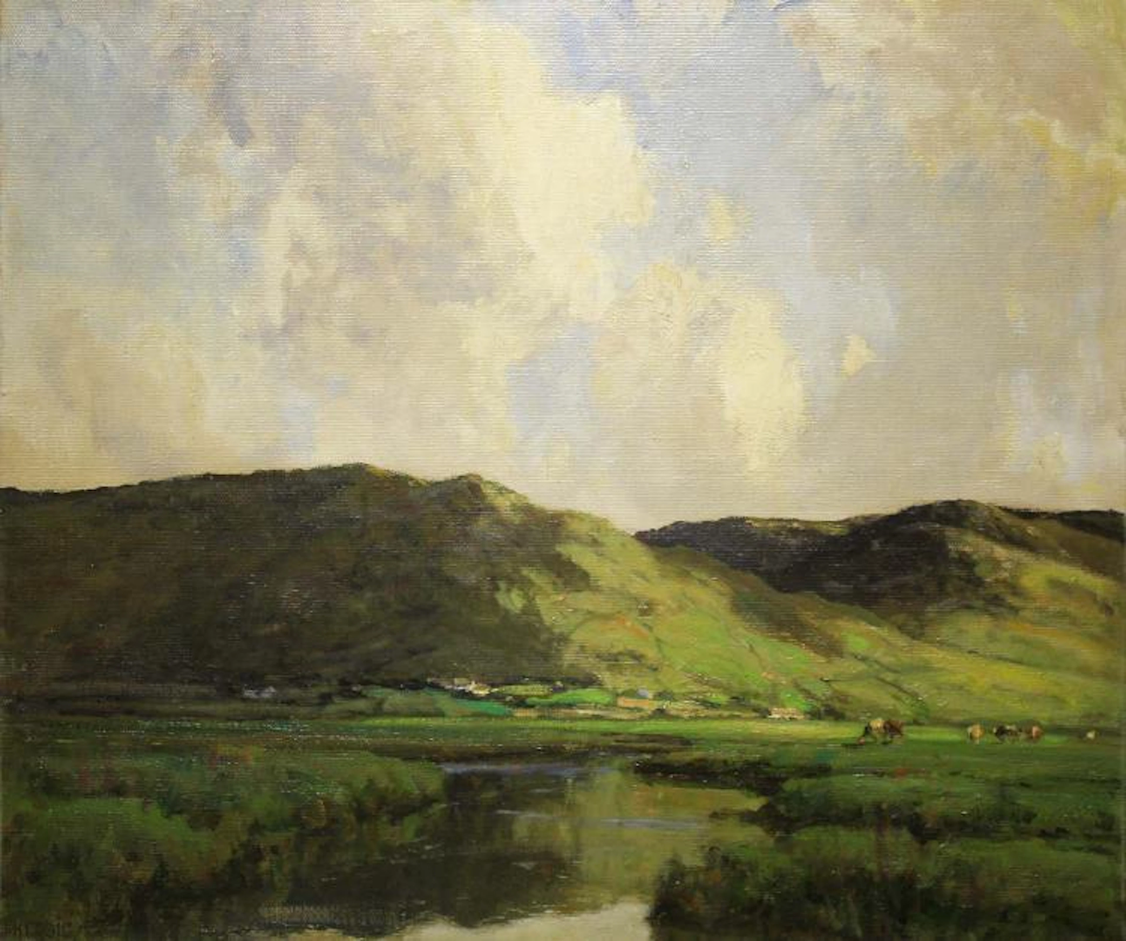 James Humbert Craig RHA RUA 1877 - 1944 CONNEMARA LANDSCAPE Oil on canvas