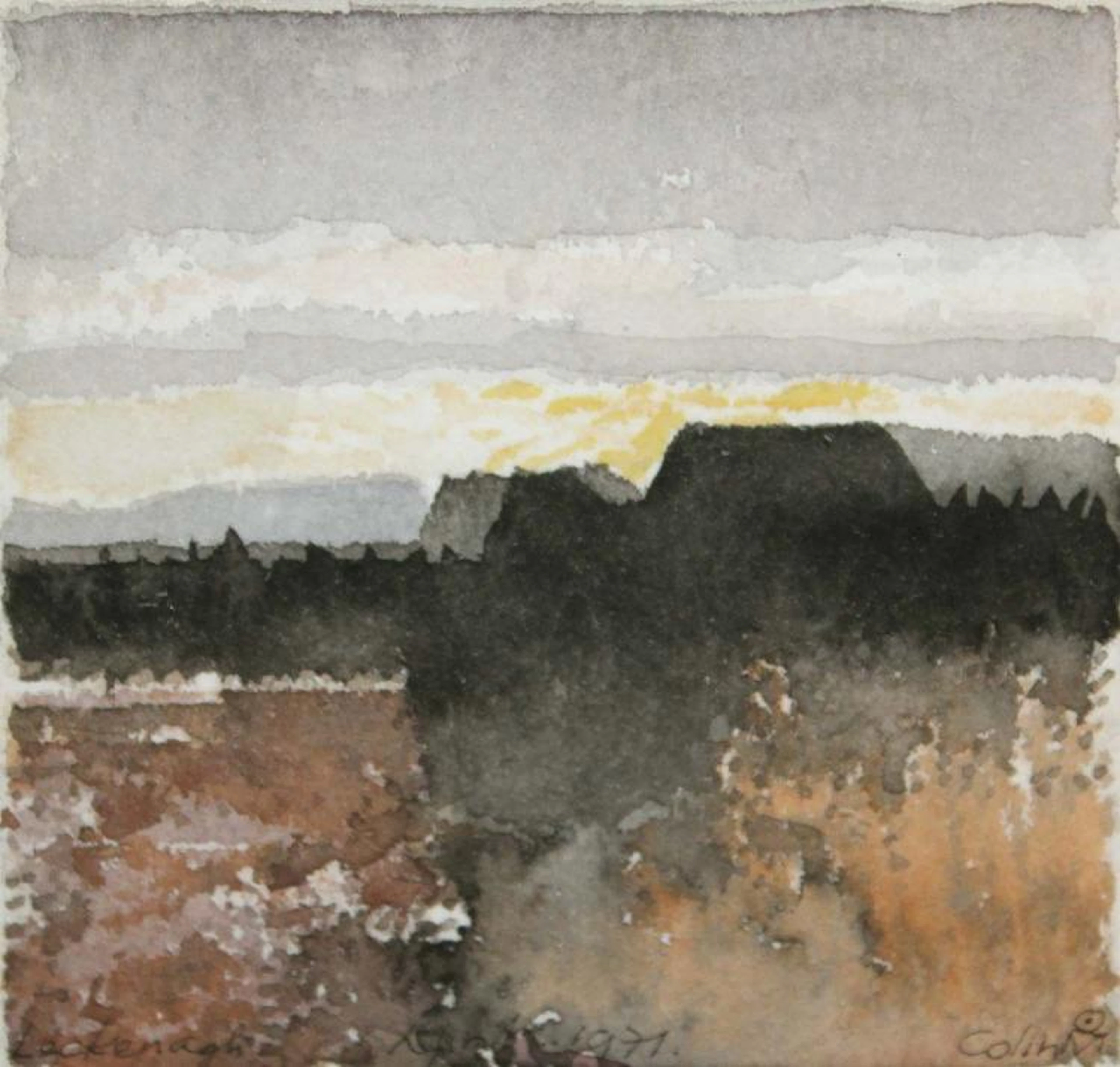 Colin Middleton RHA RUA 1910-1983 LACKENAGH - APRIL 1971...
