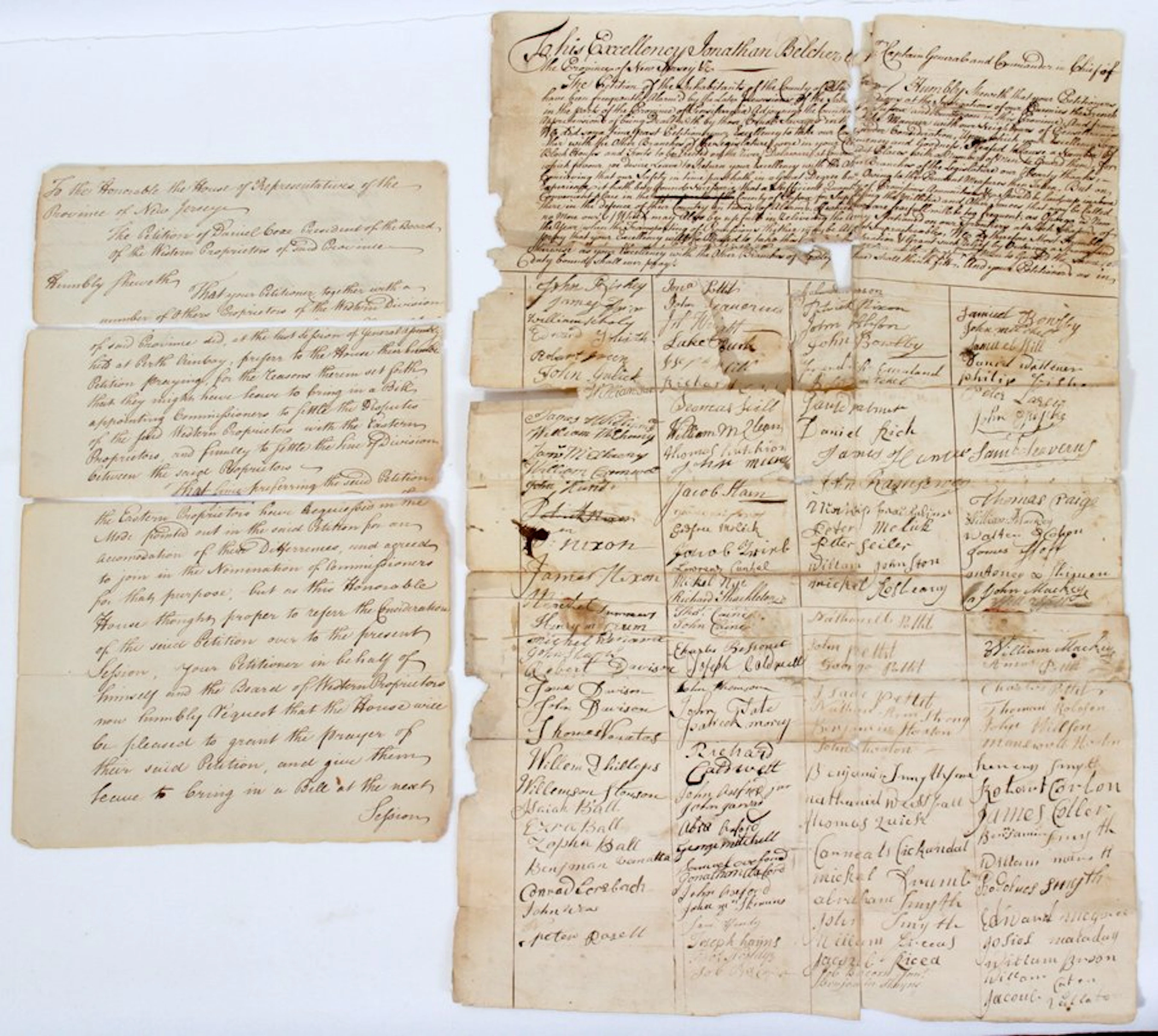 051066: COLONIAL NEW JERSEY PETITION DOCUMENTS (2)