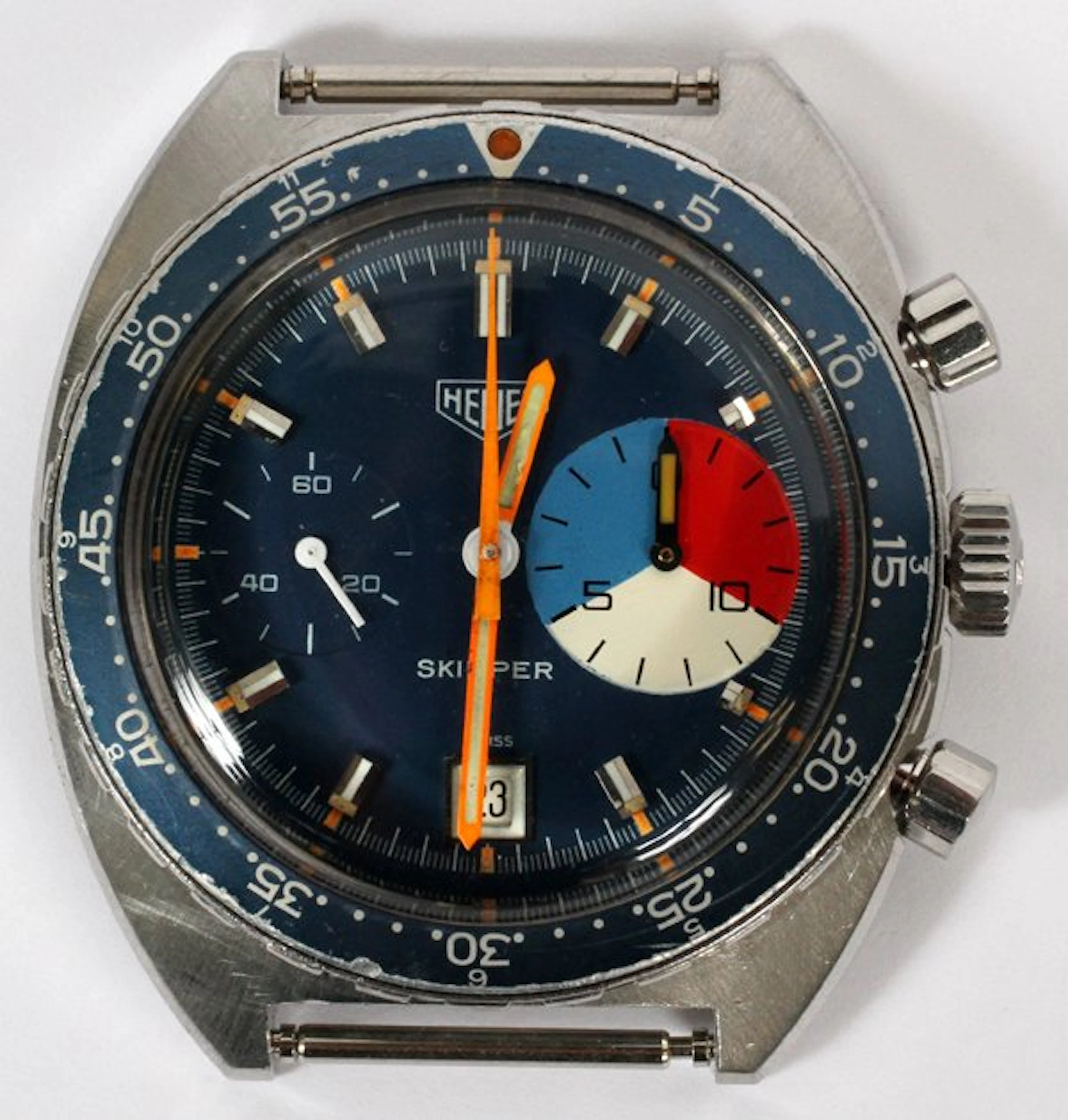 HEUER VINTAGE GENTLEMAN'S AUTOMATIC CHRONOGRAPH