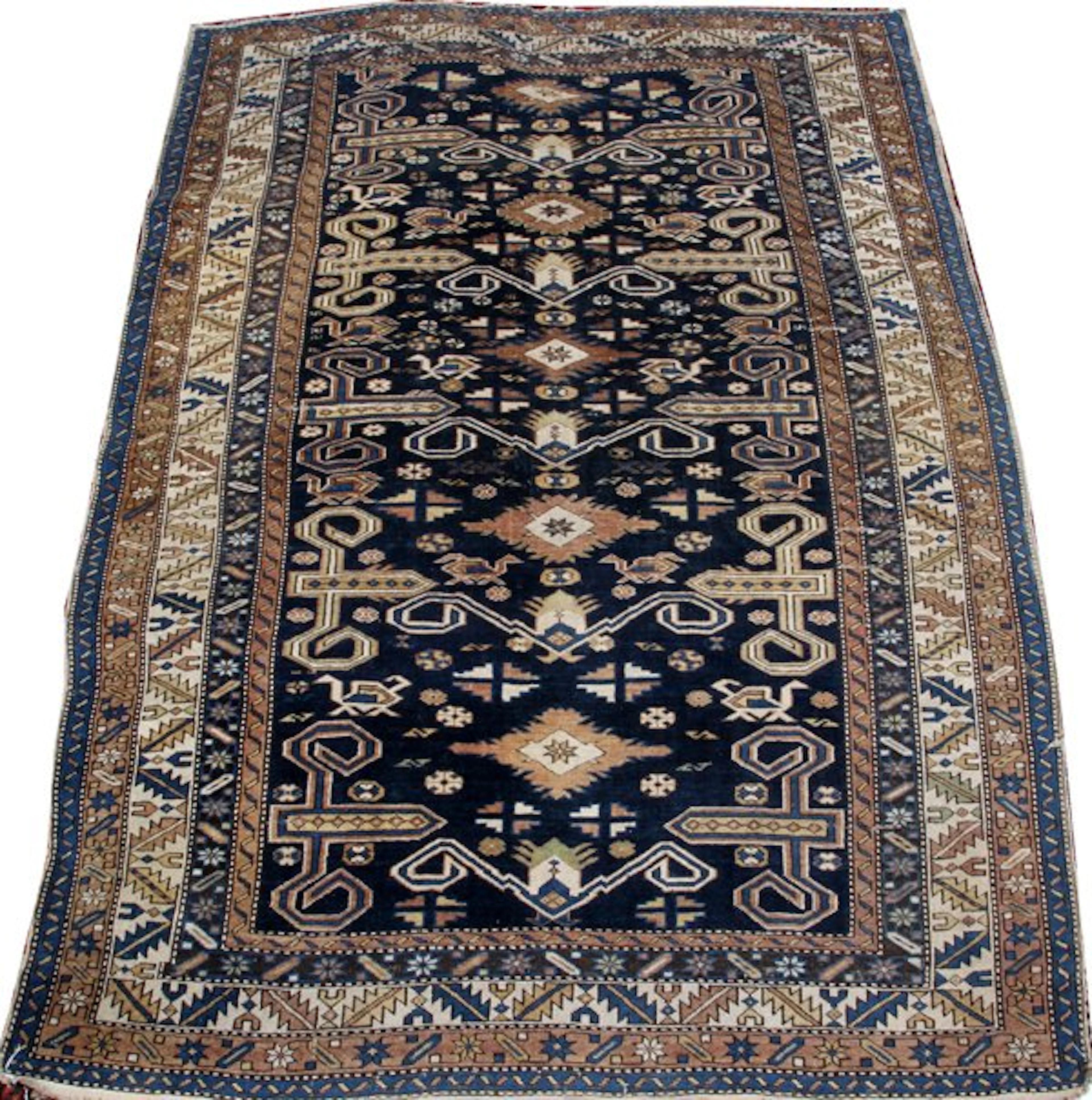 RUSSIAN SHIRVAN RUG C. 1890-1900