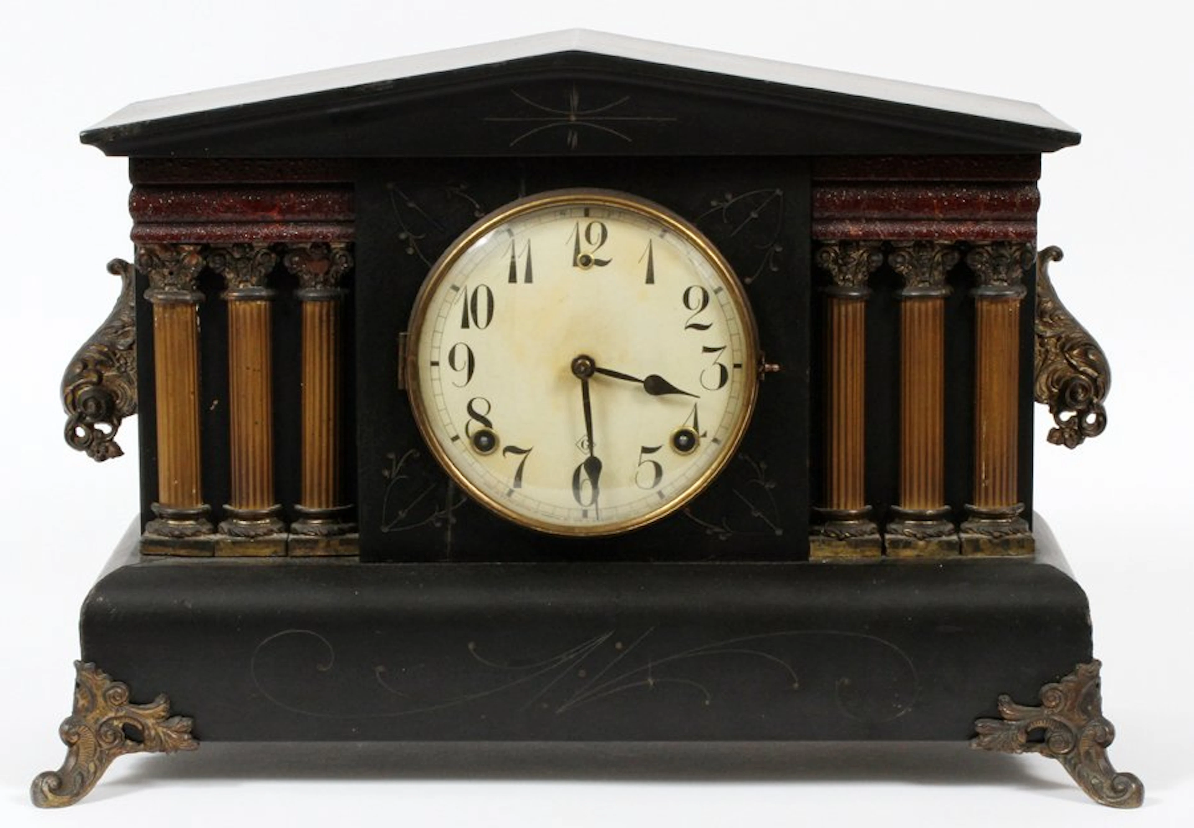GILBERT CLOCK CO. MANTLE CLOCK
