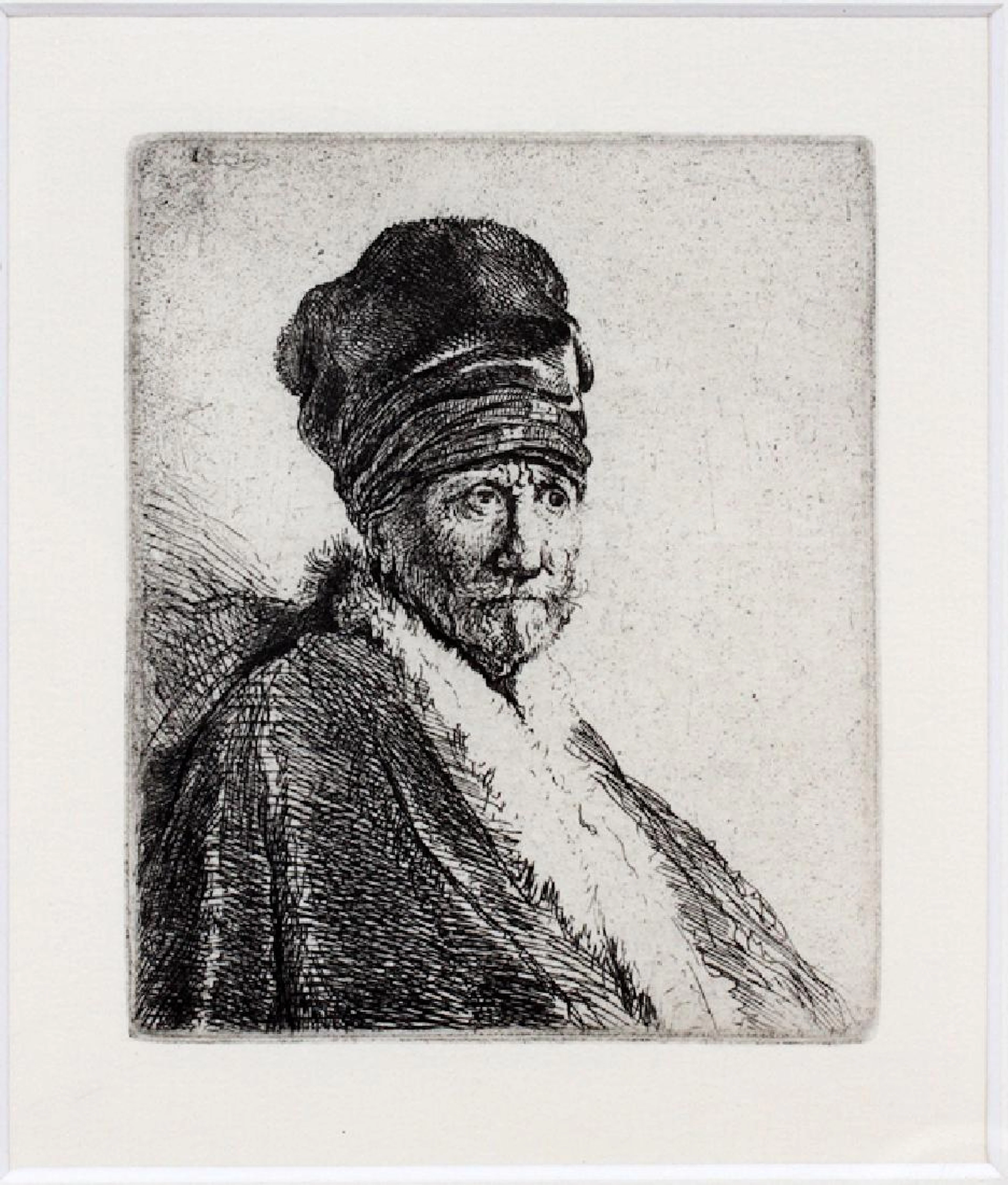 AFTER REMBRANDT VAN RIJN ETCHING