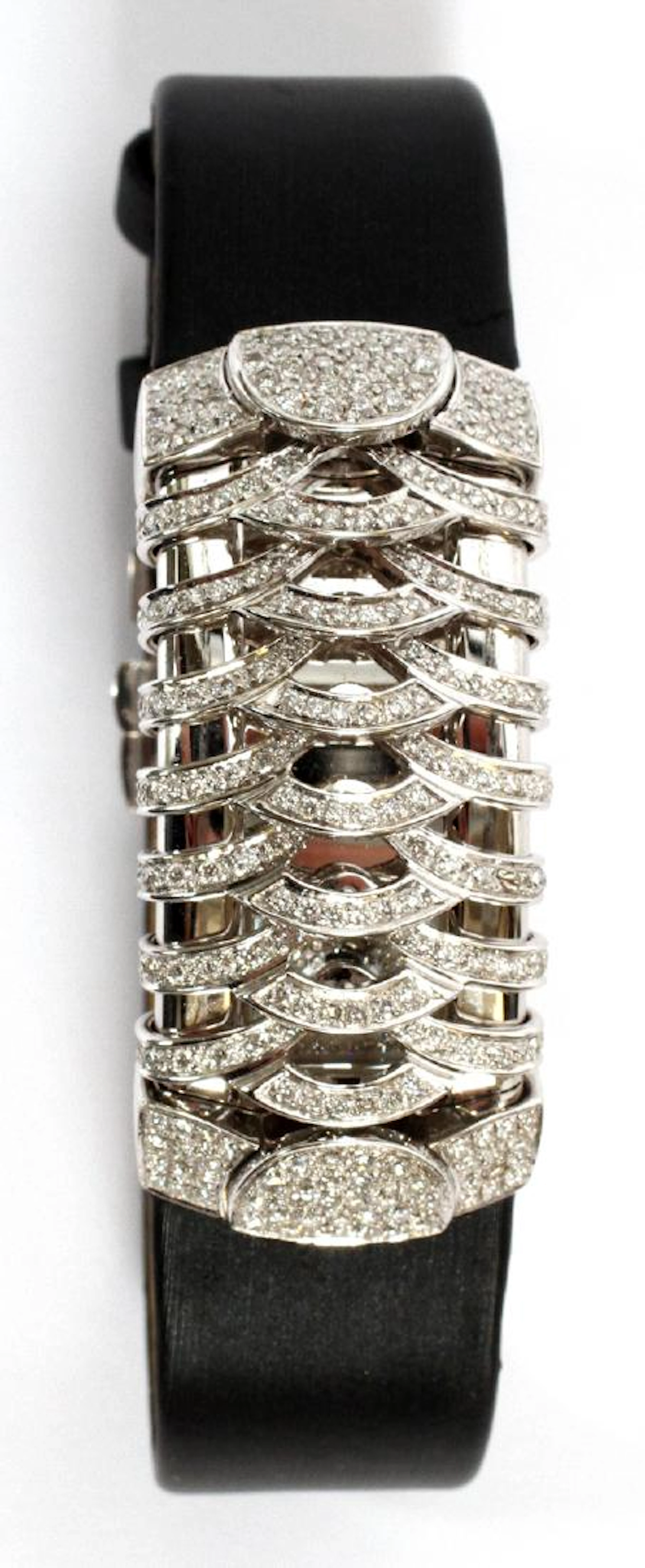 CHARRIOL LA JOLLA 18KT WHITE GOLD AND DIAMOND WATCH