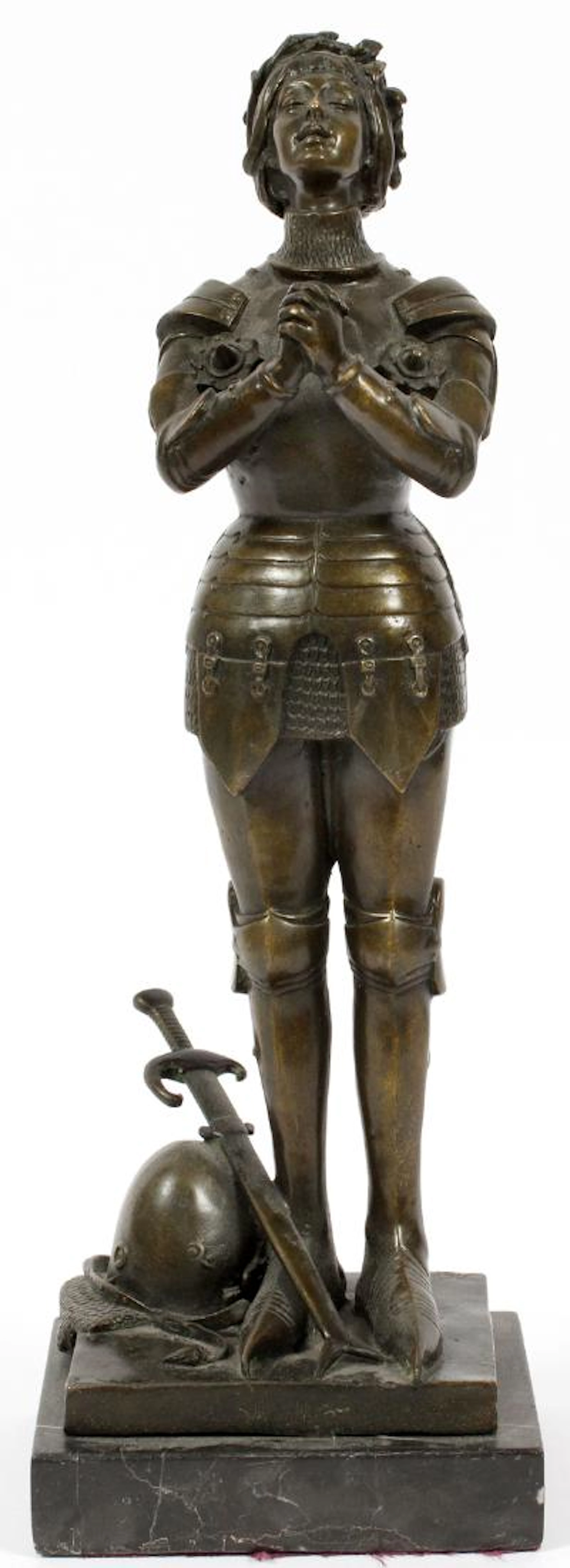 NOEE MEDIEVAL STYLE BRONZE SCULPTURE