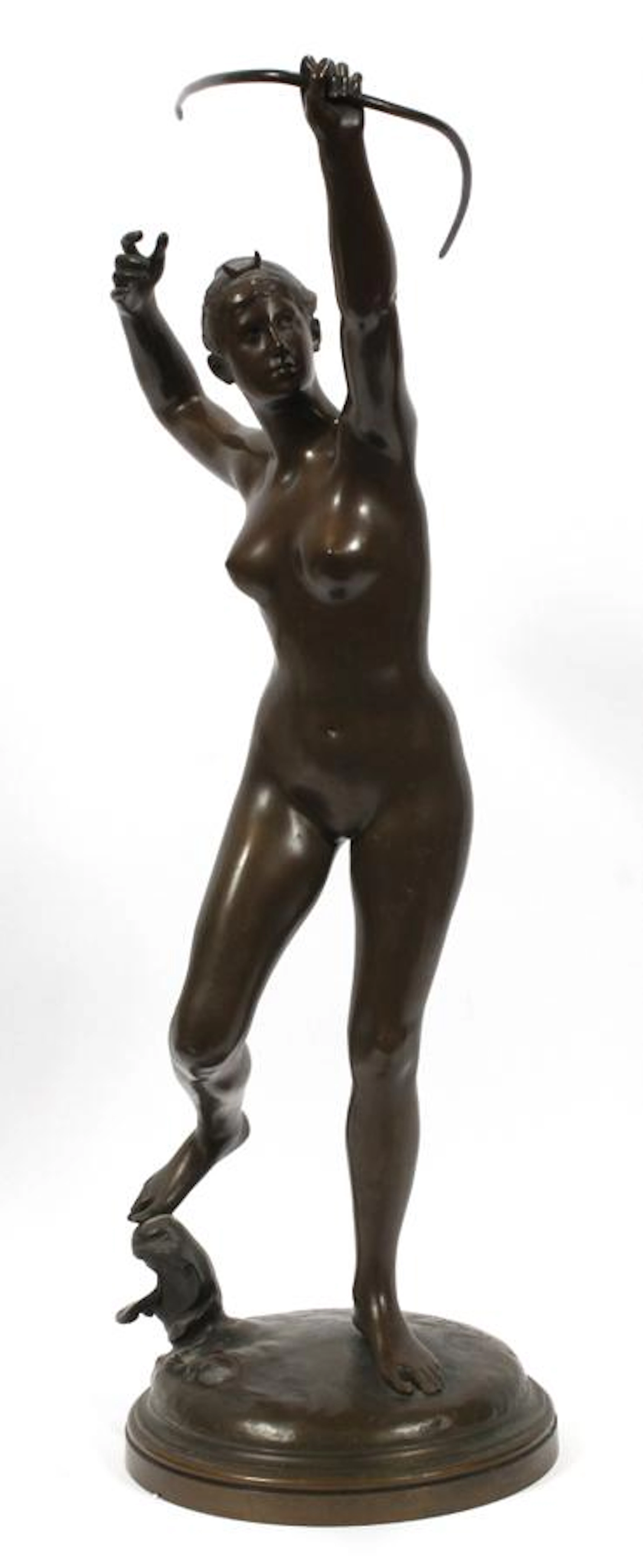 Alexandre falguière bronze "diana"
