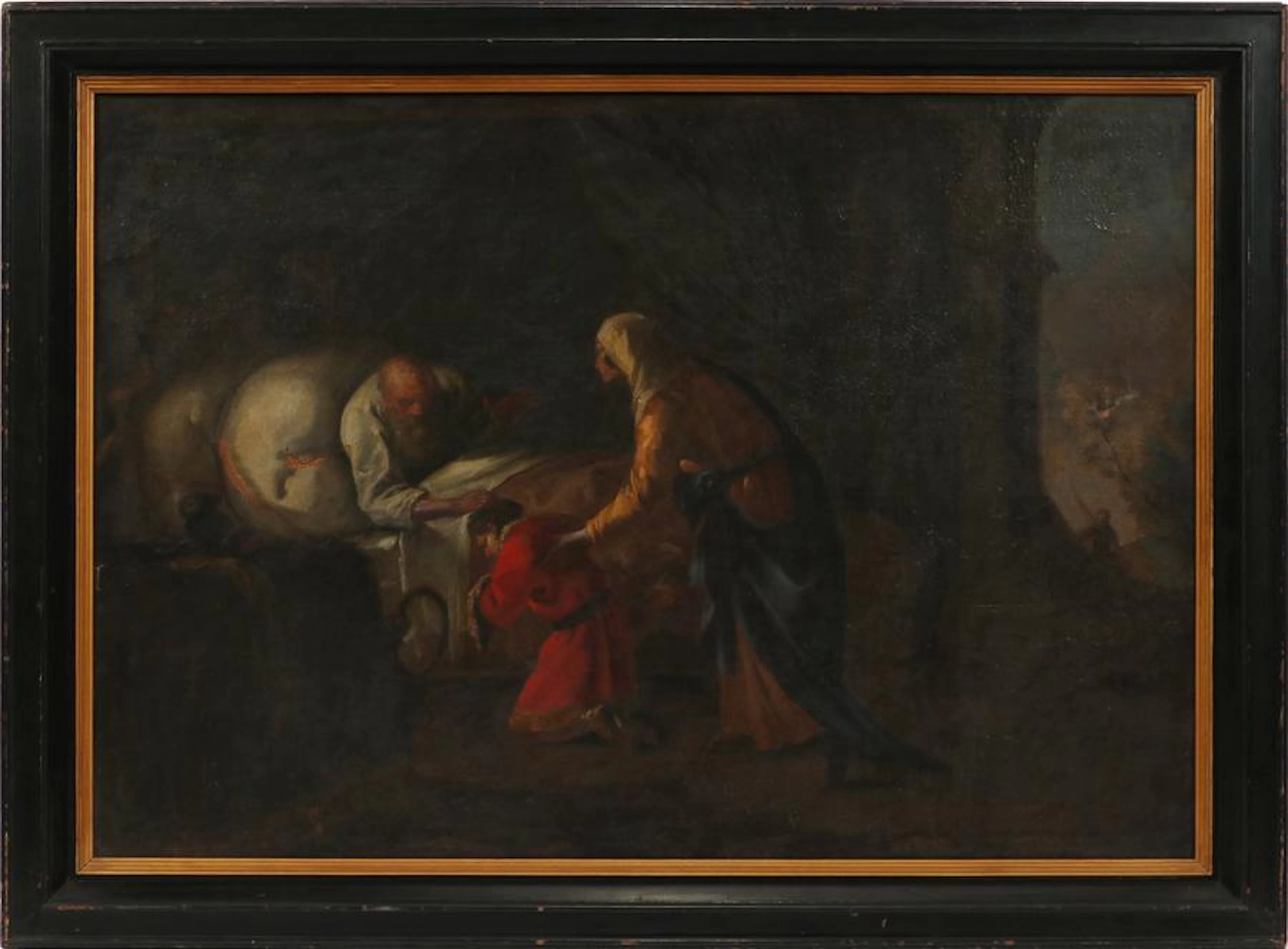 After govert flinck old master oil on canvas