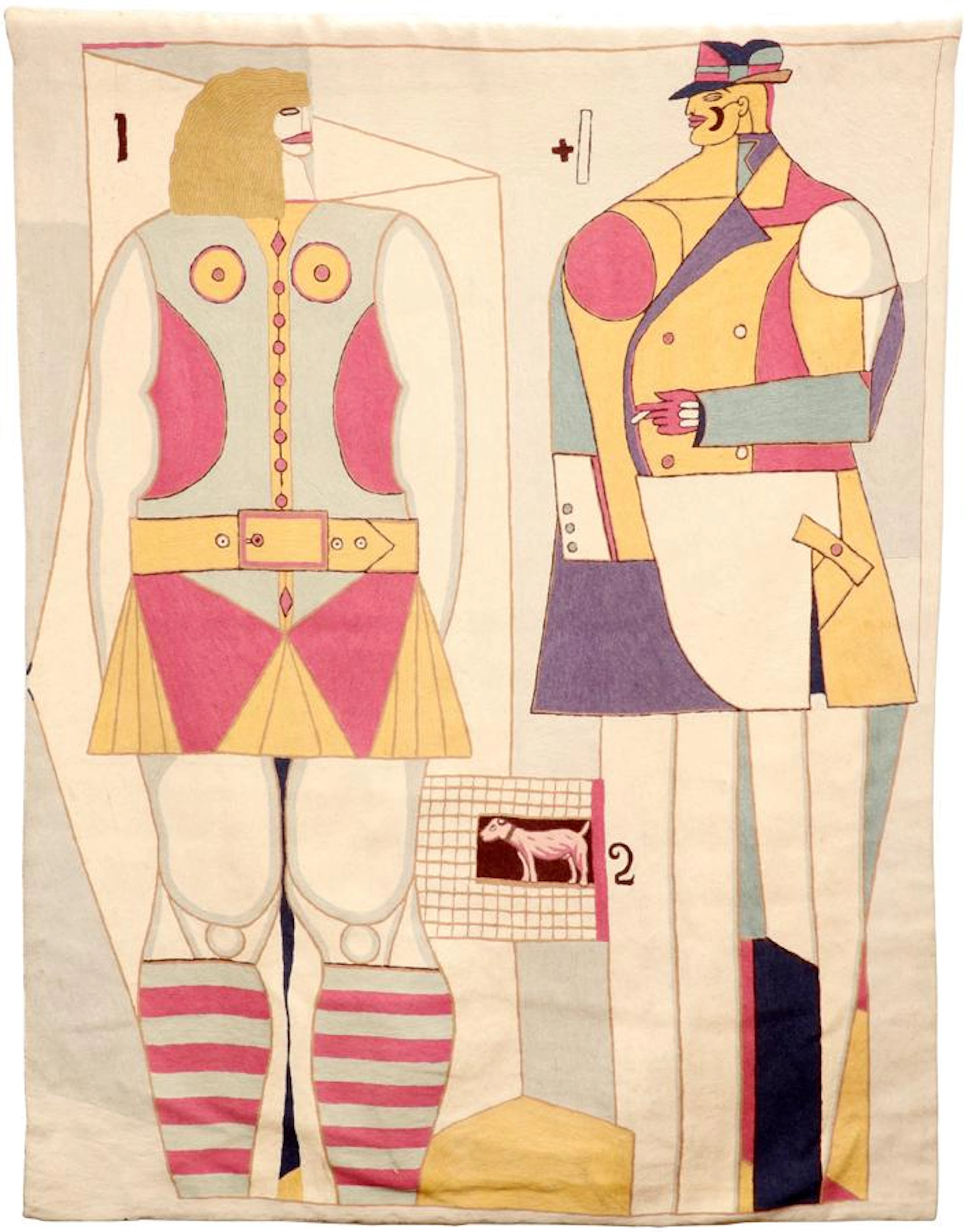 Richard lindner muhely art woven tapestry