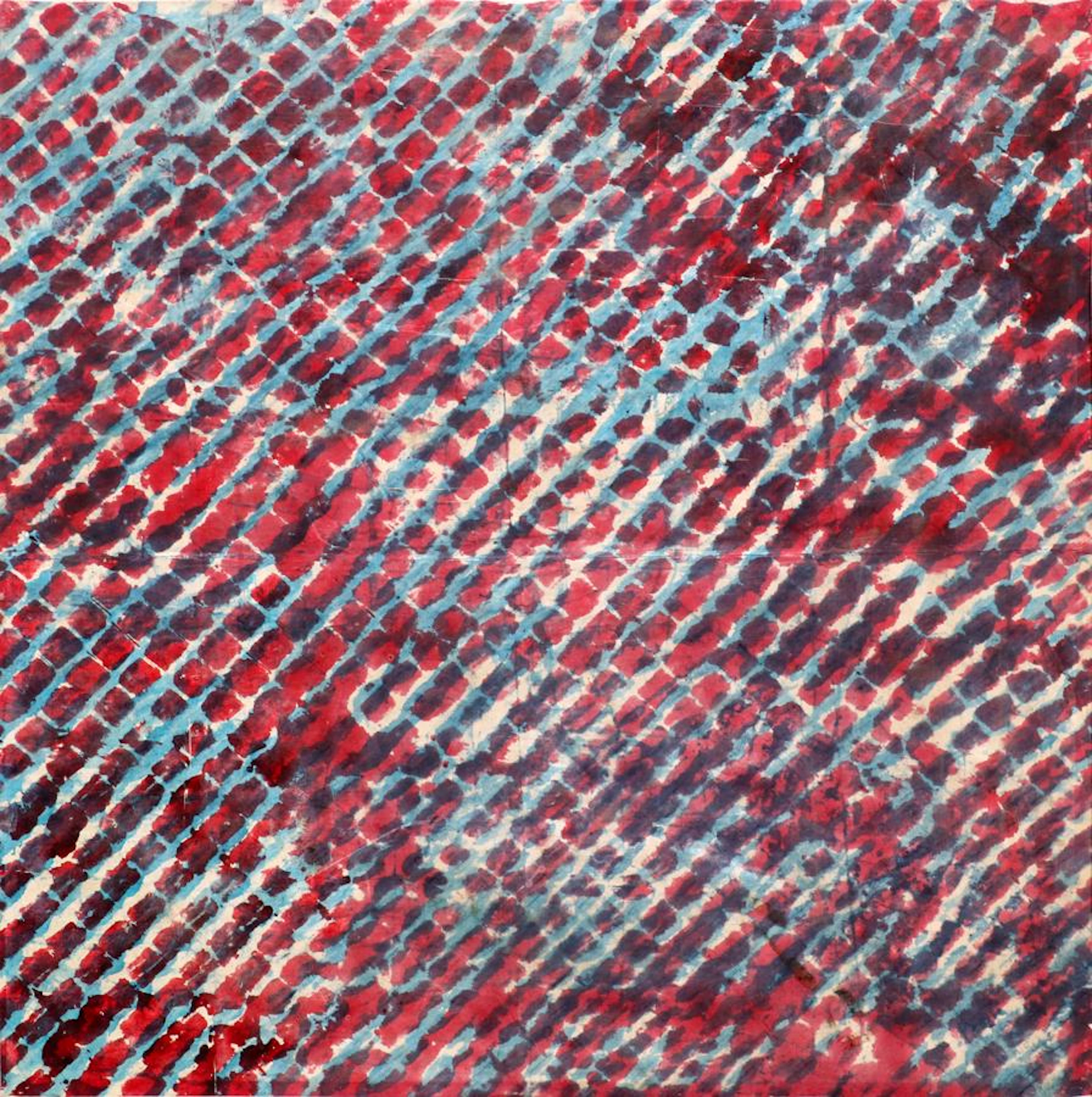 Jean-pierre pincemin acrylic on canvas,1968